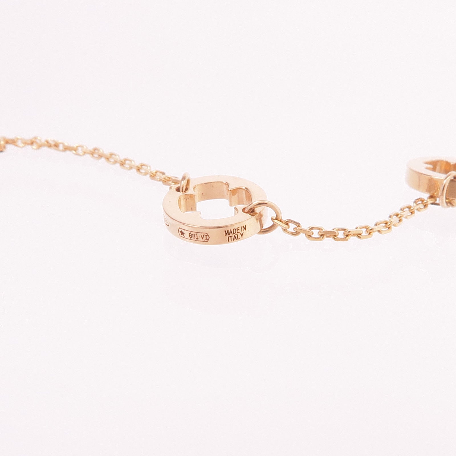 BVLGARI 18K玫瑰金Fiorever Diamond Necklace鑽石項鍊