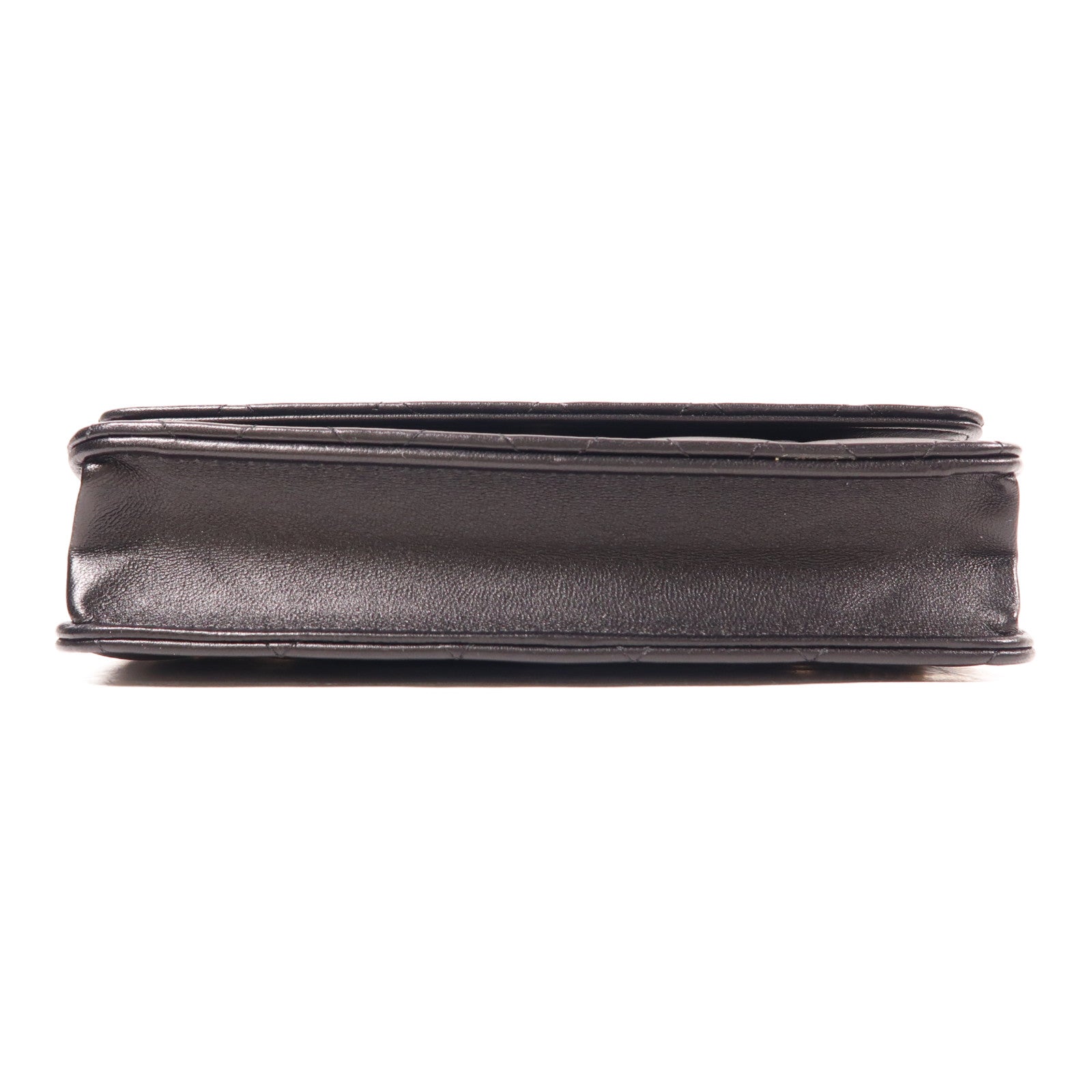 CHANEL 羊皮皮革WOC Wallet On Chain金扣鏈帶肩背袋