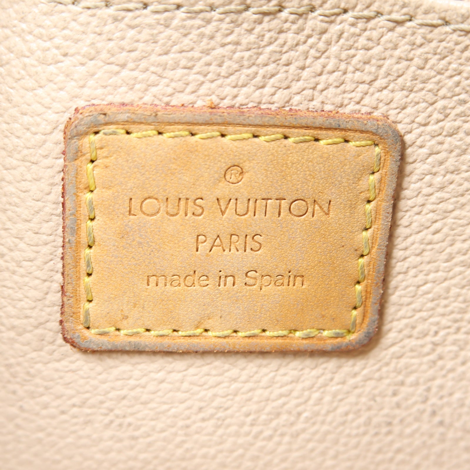 LOUIS VUITTON Monogram Pouch金扣手拿包啡色