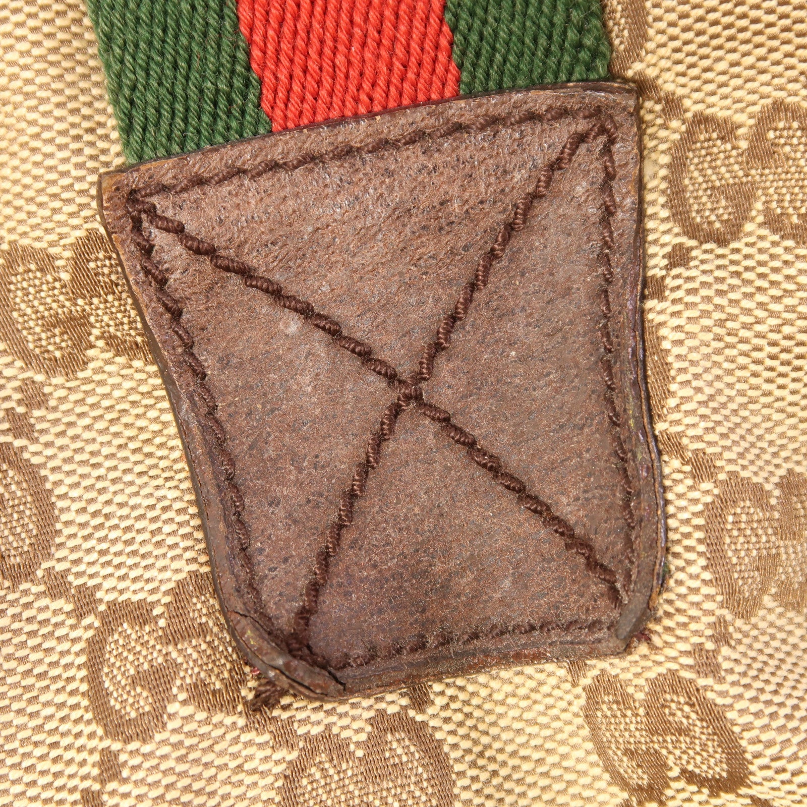 GUCCI 帆布Boston Bag肩背袋