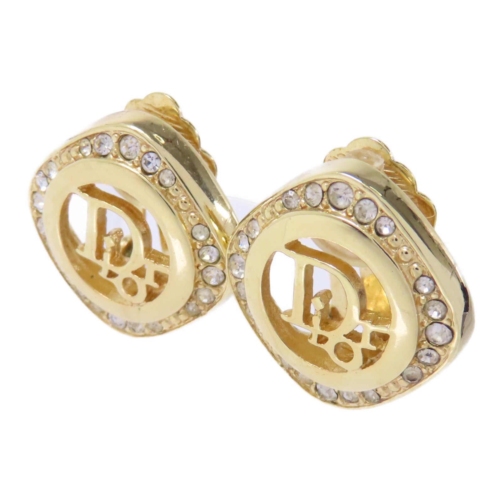 Dior 金屬Earrings耳環金色