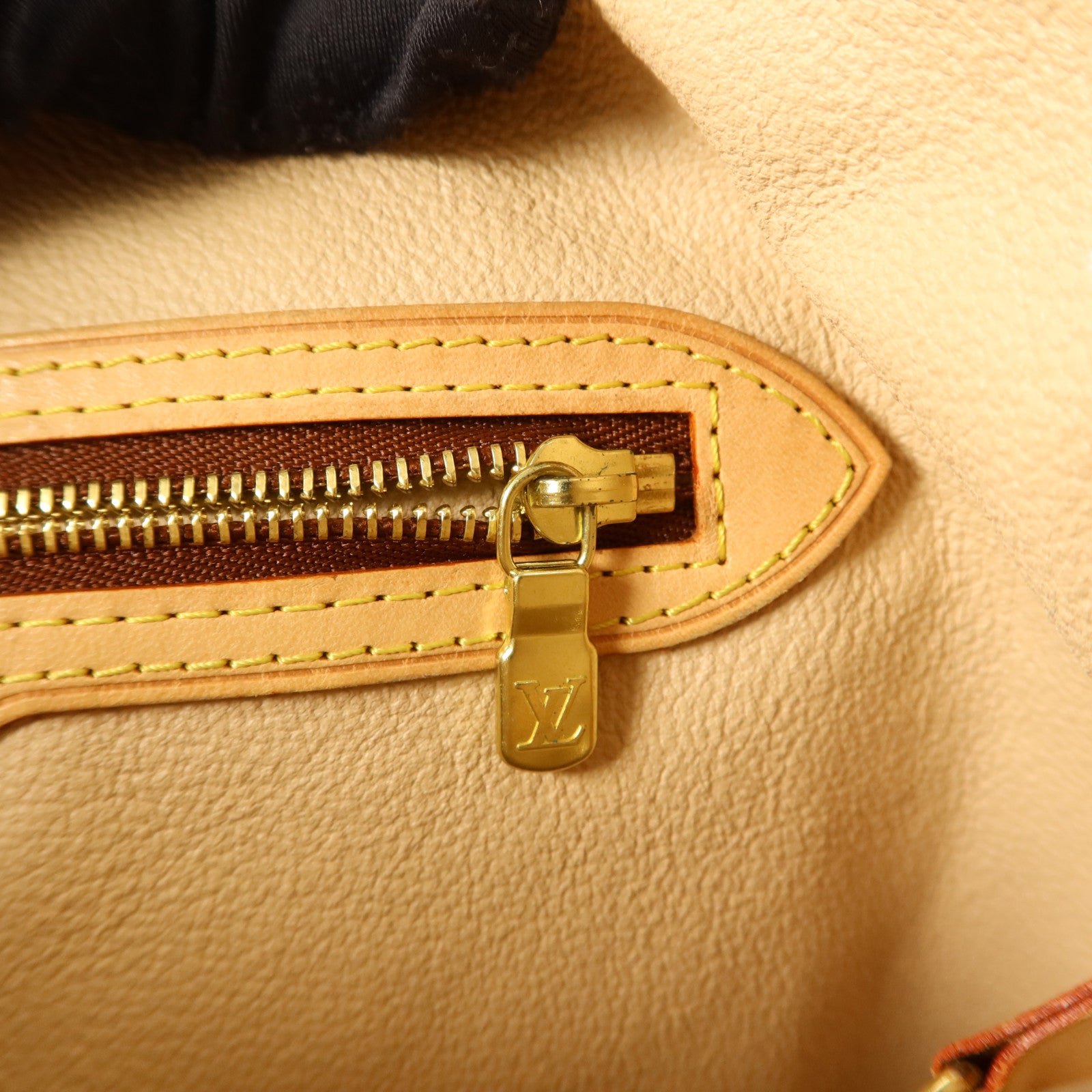 LOUIS VUITTON Monogram Bucket GM金扣手挽袋