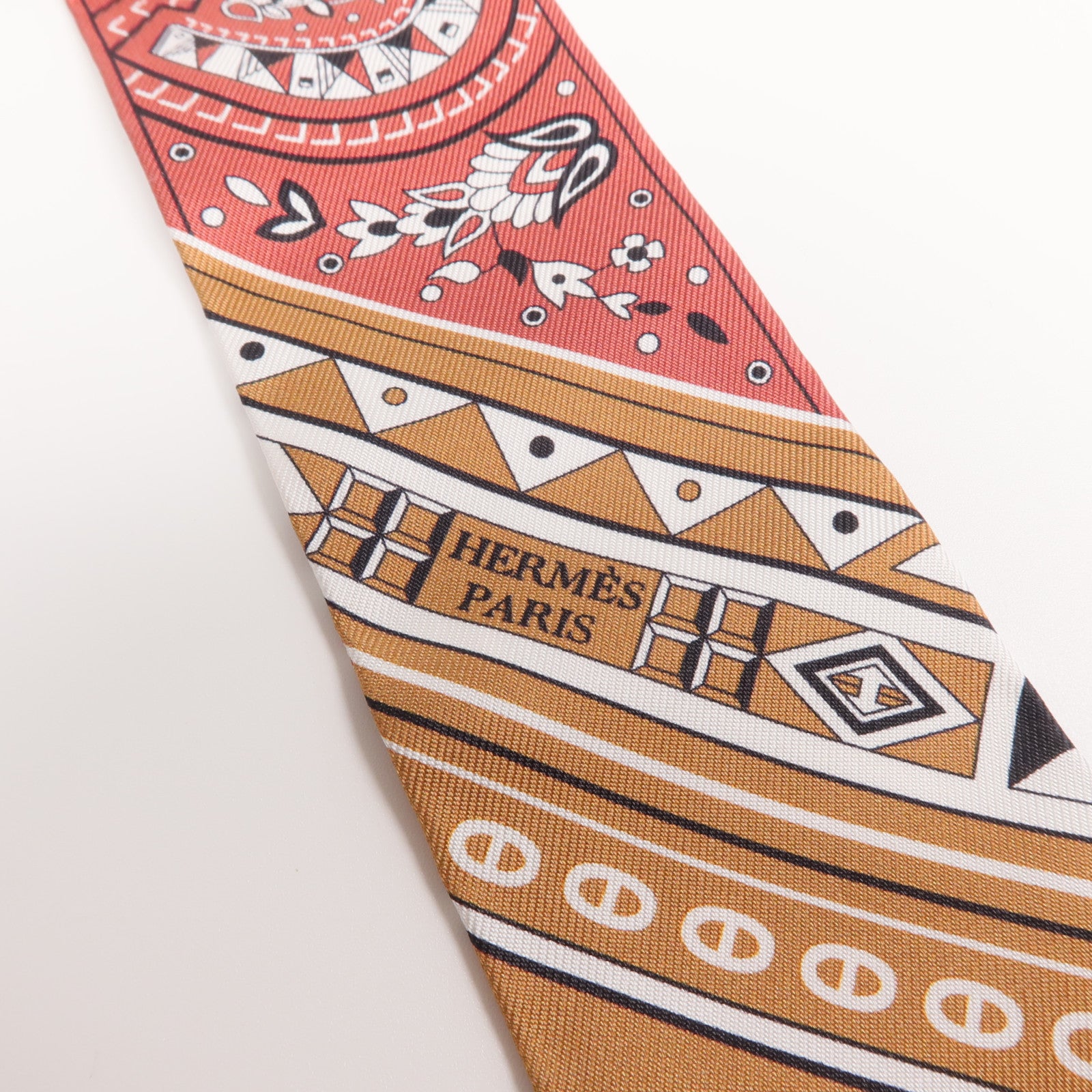 HERMES 【激減優惠】絲質Twilly絲巾