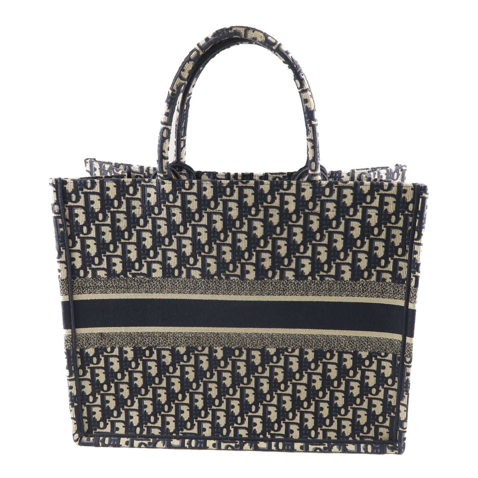 Dior 帆布Book Tote Bag手挽袋藍色