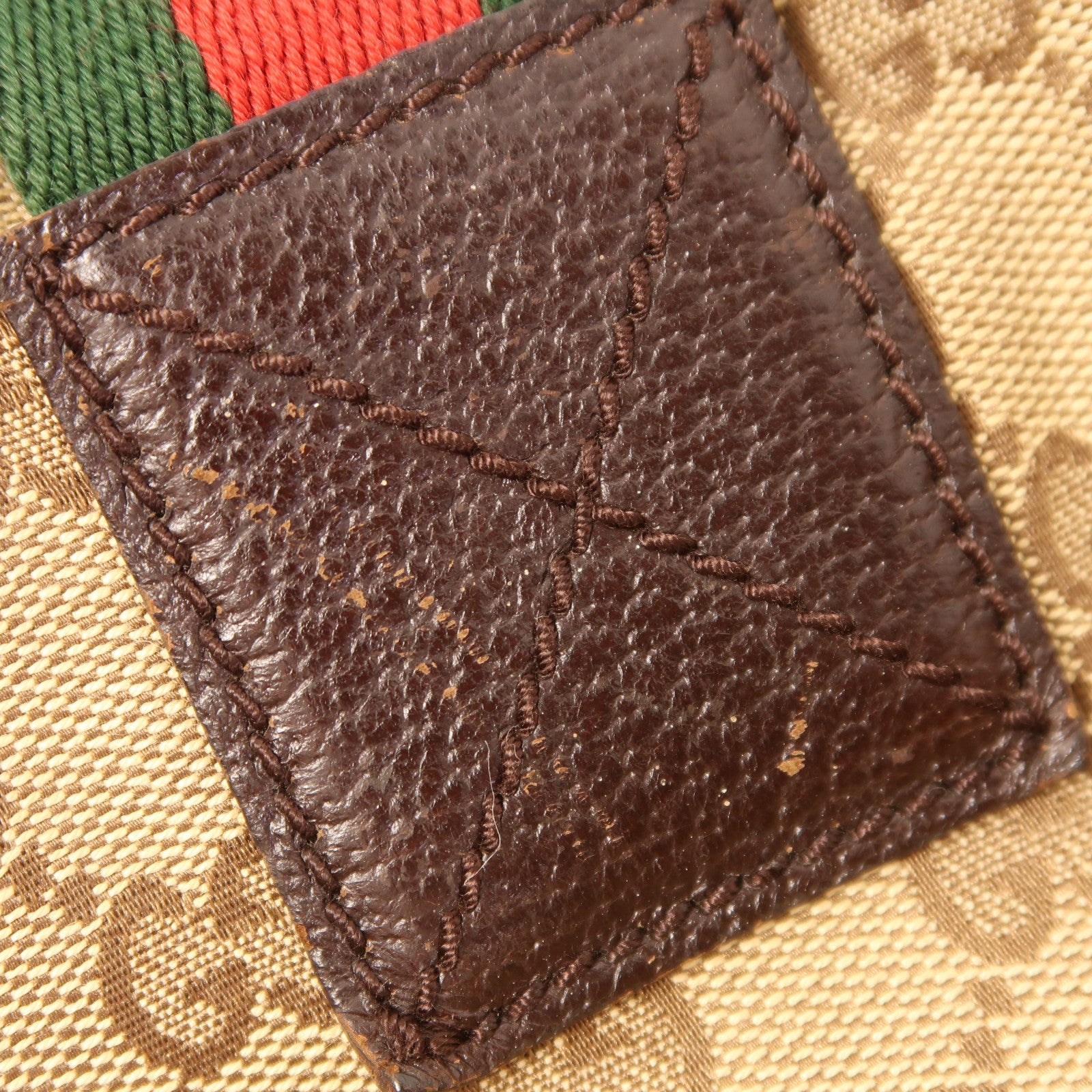 GUCCI 帆布Boston Bag肩背袋