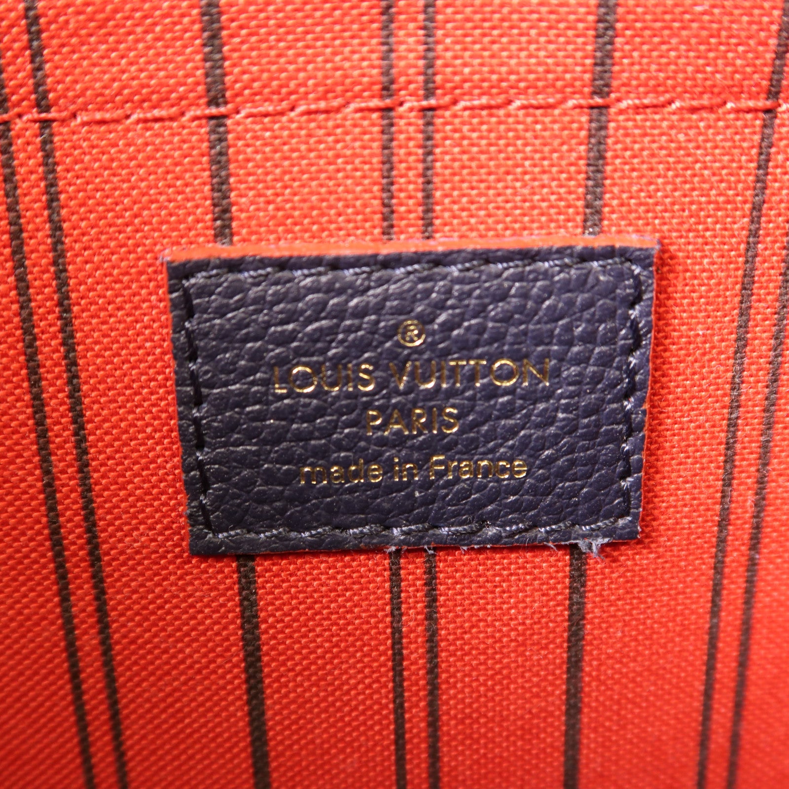 LOUIS VUITTON 【激減優惠】Monogram Empreinte Montaigne MM金扣手挽肩背兩用袋