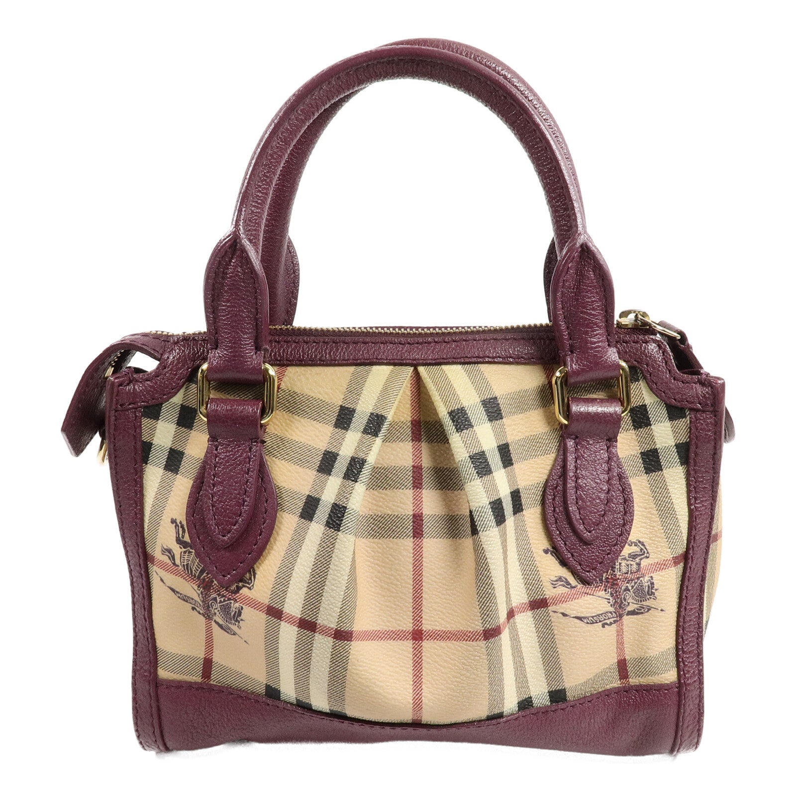 BURBERRY 牛皮皮革2 Way Shoulder Bag手挽肩背兩用袋