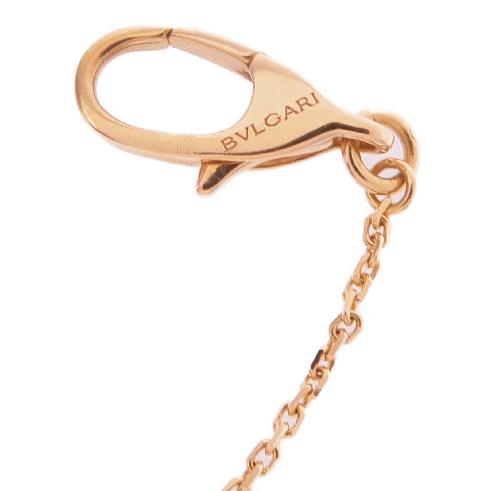 BVLGARI 18K玫瑰金Fiorever Diamond Necklace鑽石項鍊