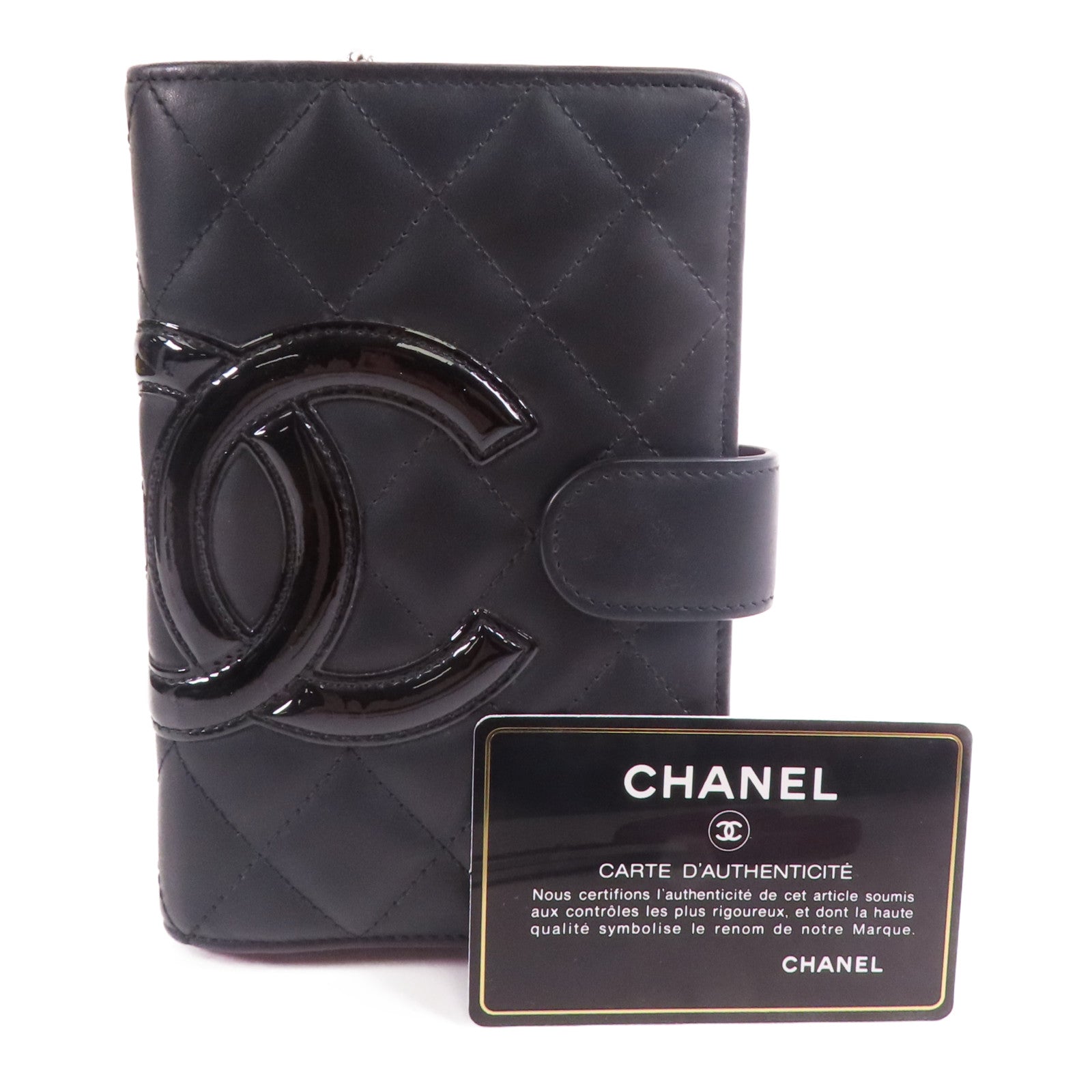 CHANEL 牛皮皮革Cambon Wallet錢包