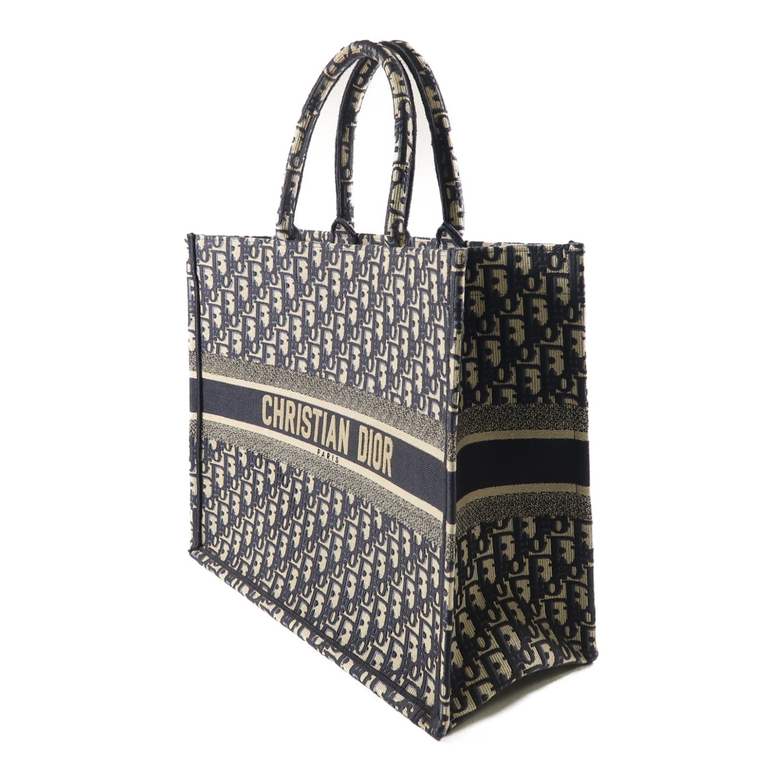 Dior 帆布Book Tote Bag手挽袋藍色