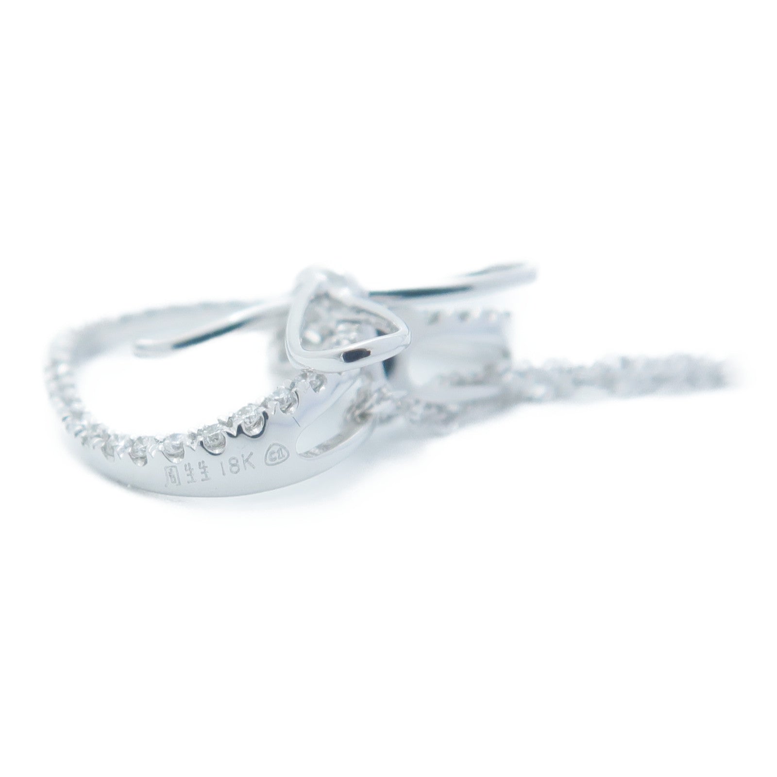 JEWELRY 18K白金Diamond Necklace鑽石項鍊