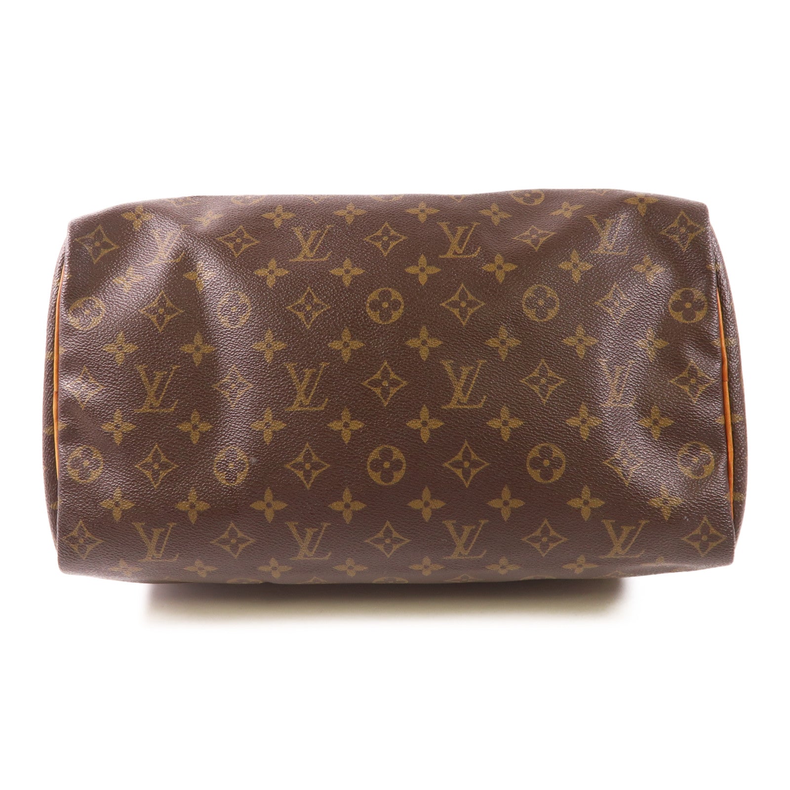 LOUIS VUITTON Monogram Speedy 35金扣手挽袋