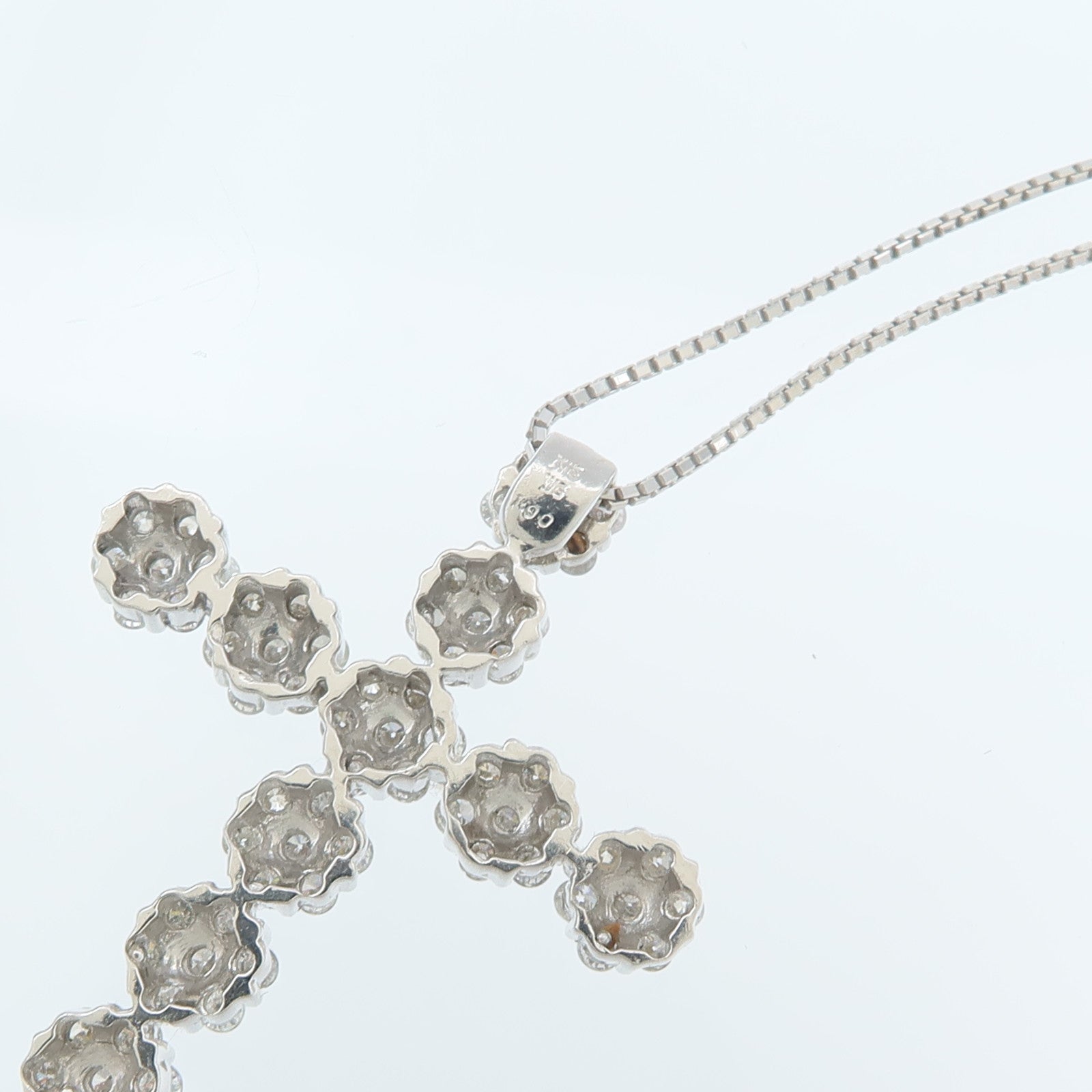 JEWELRY 18K白金Diamond Necklace鑽石項鍊