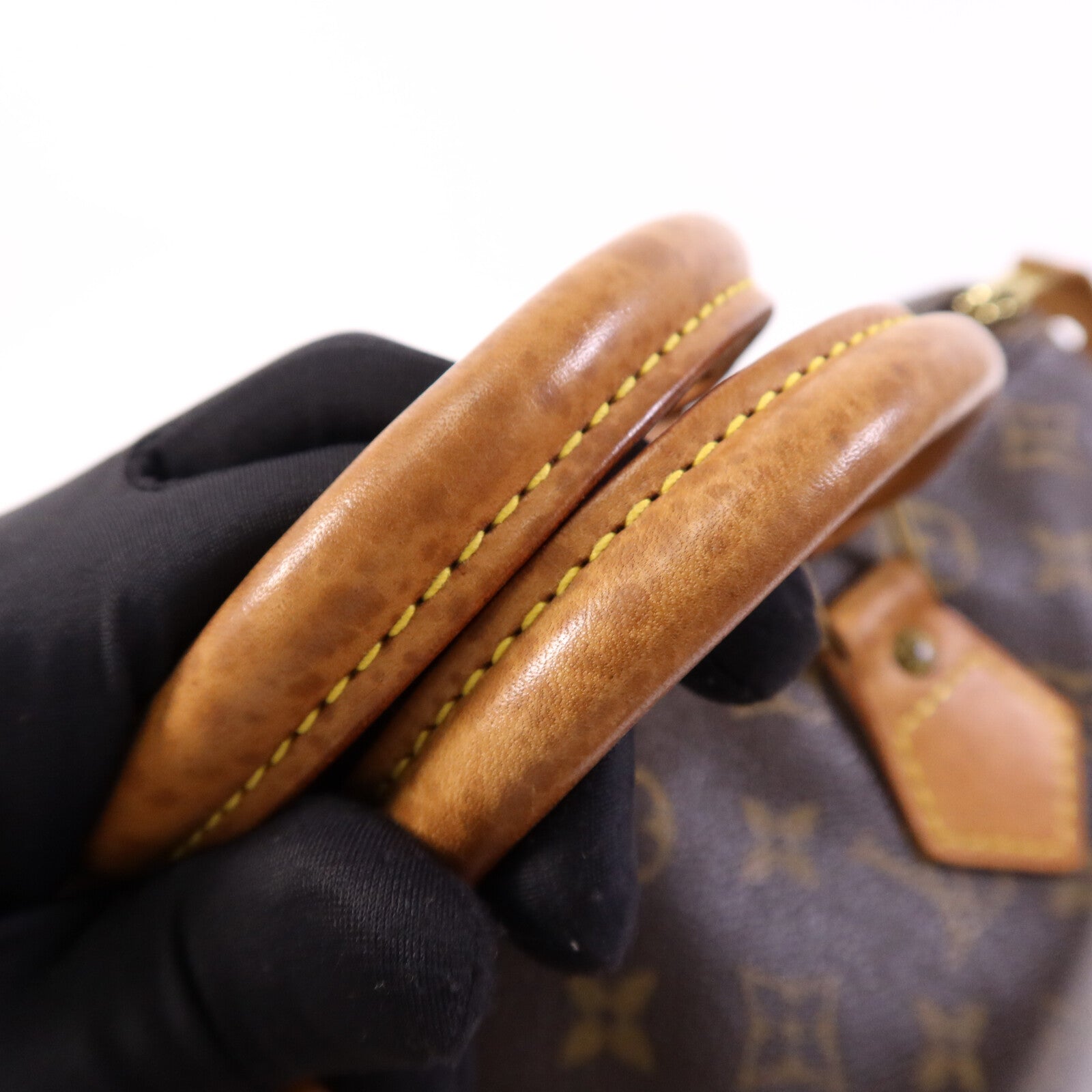 LOUIS VUITTON Monogram Speedy 30金扣手挽袋