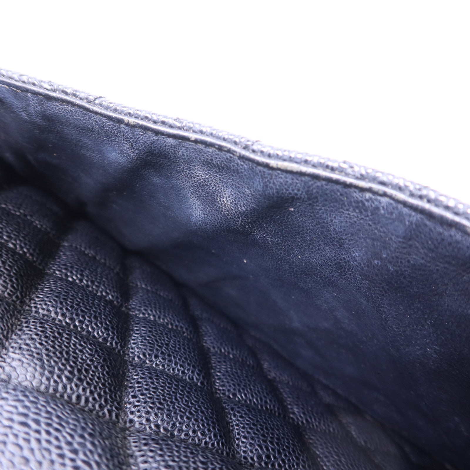 CHANEL 牛皮皮革GST Grand Shopping Tote Bag金扣鏈帶肩背袋