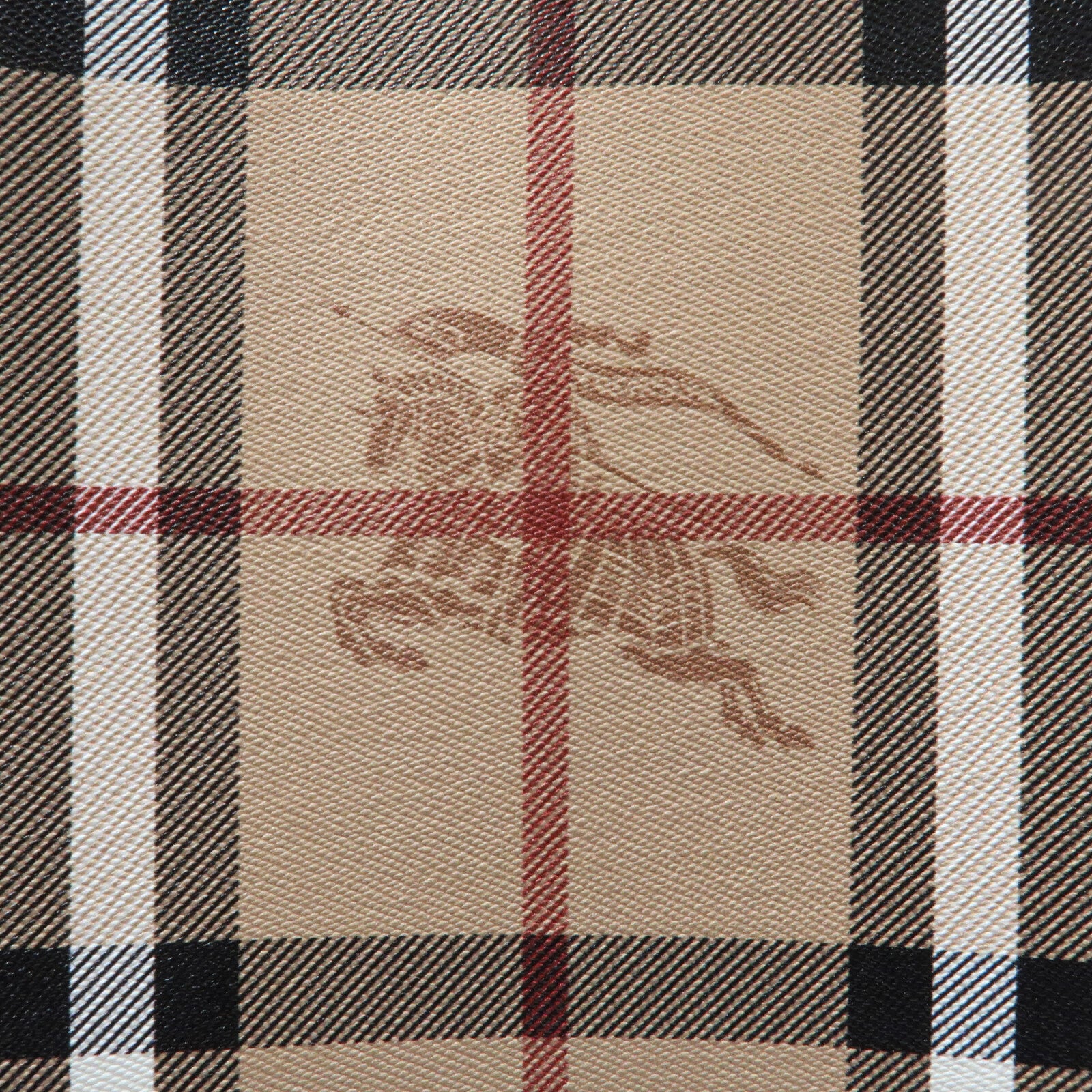 BURBERRY PVC Haymarket肩背袋