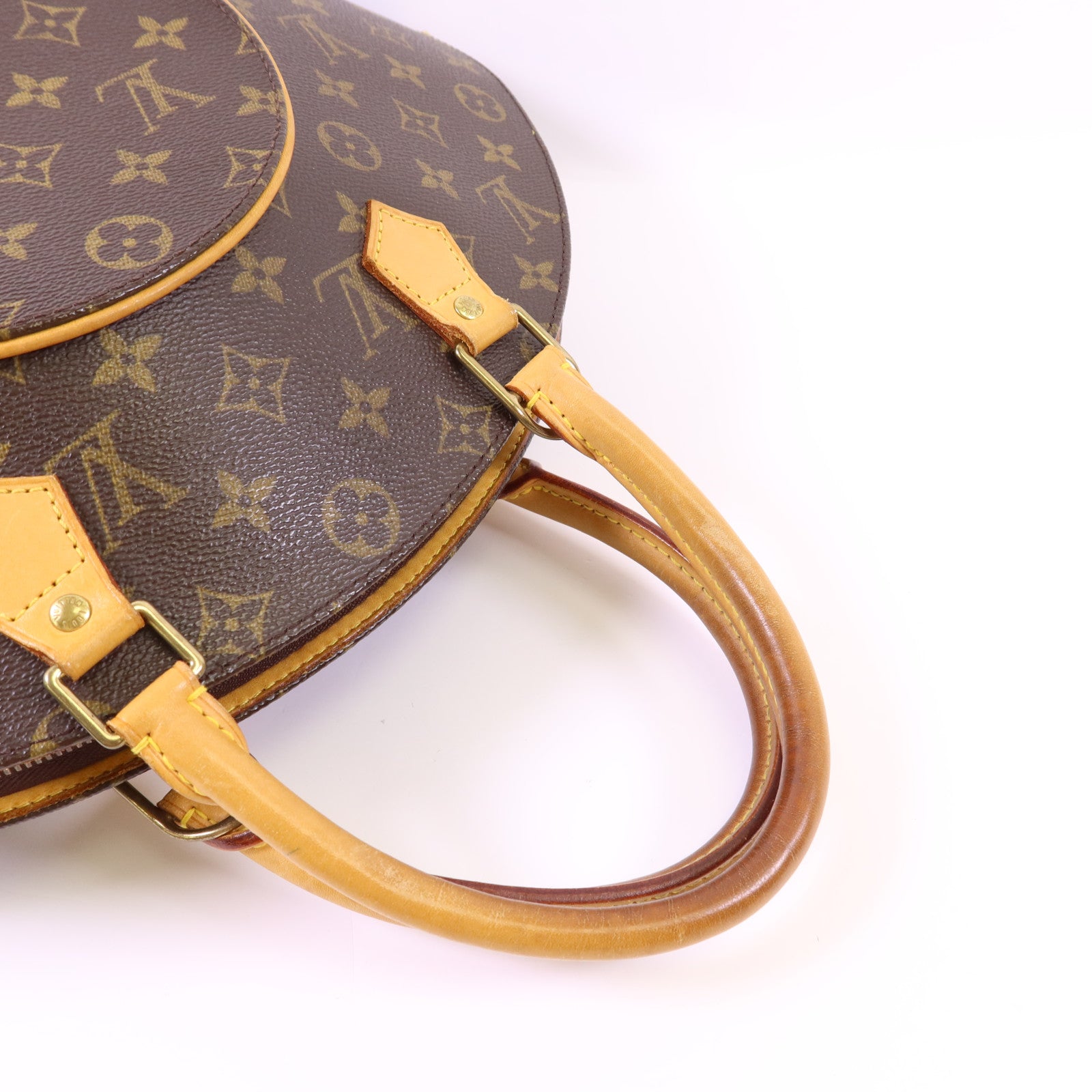 LOUIS VUITTON Monogram Elipse MM金扣手挽袋M51126