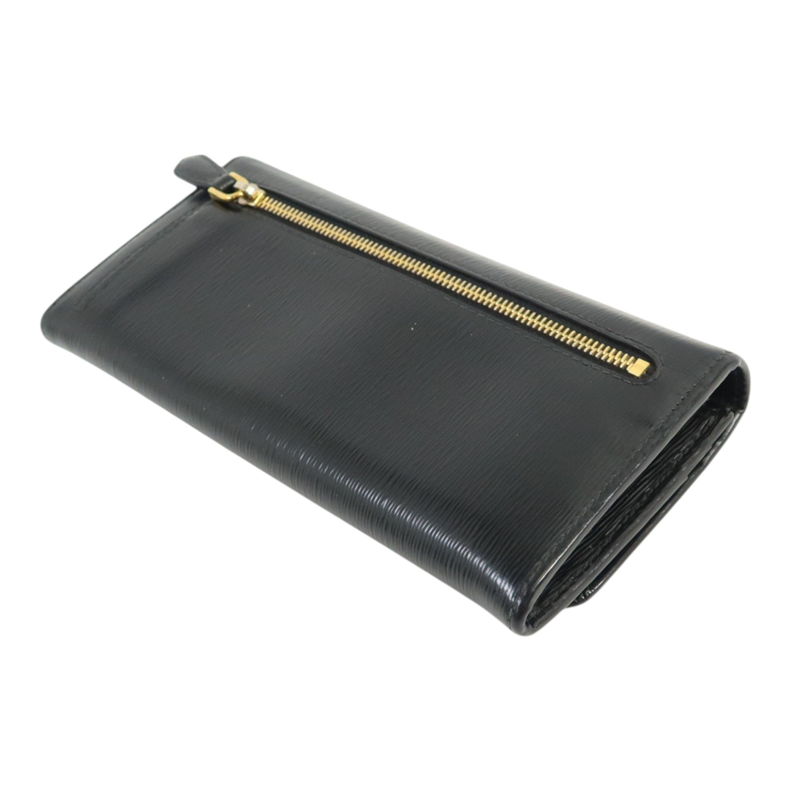 PRADA 牛皮皮革Long Wallet金扣長錢包