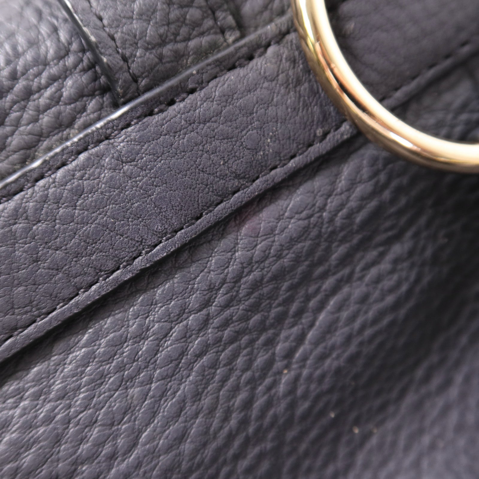 COACH 牛皮皮革Backpack金扣背包