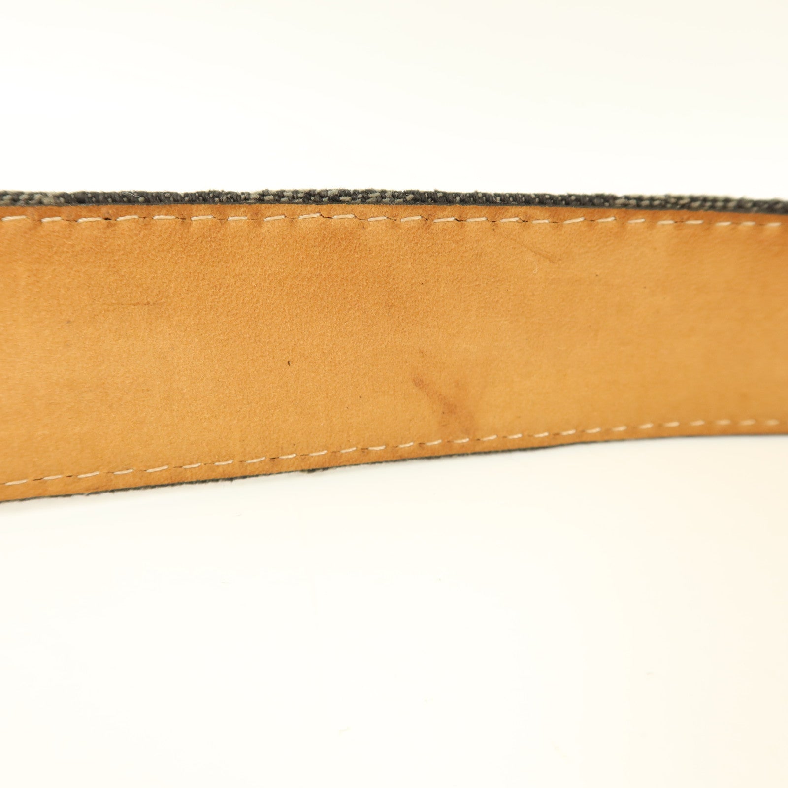 LOUIS VUITTON Monogram Denim Ceinture Belt皮帶