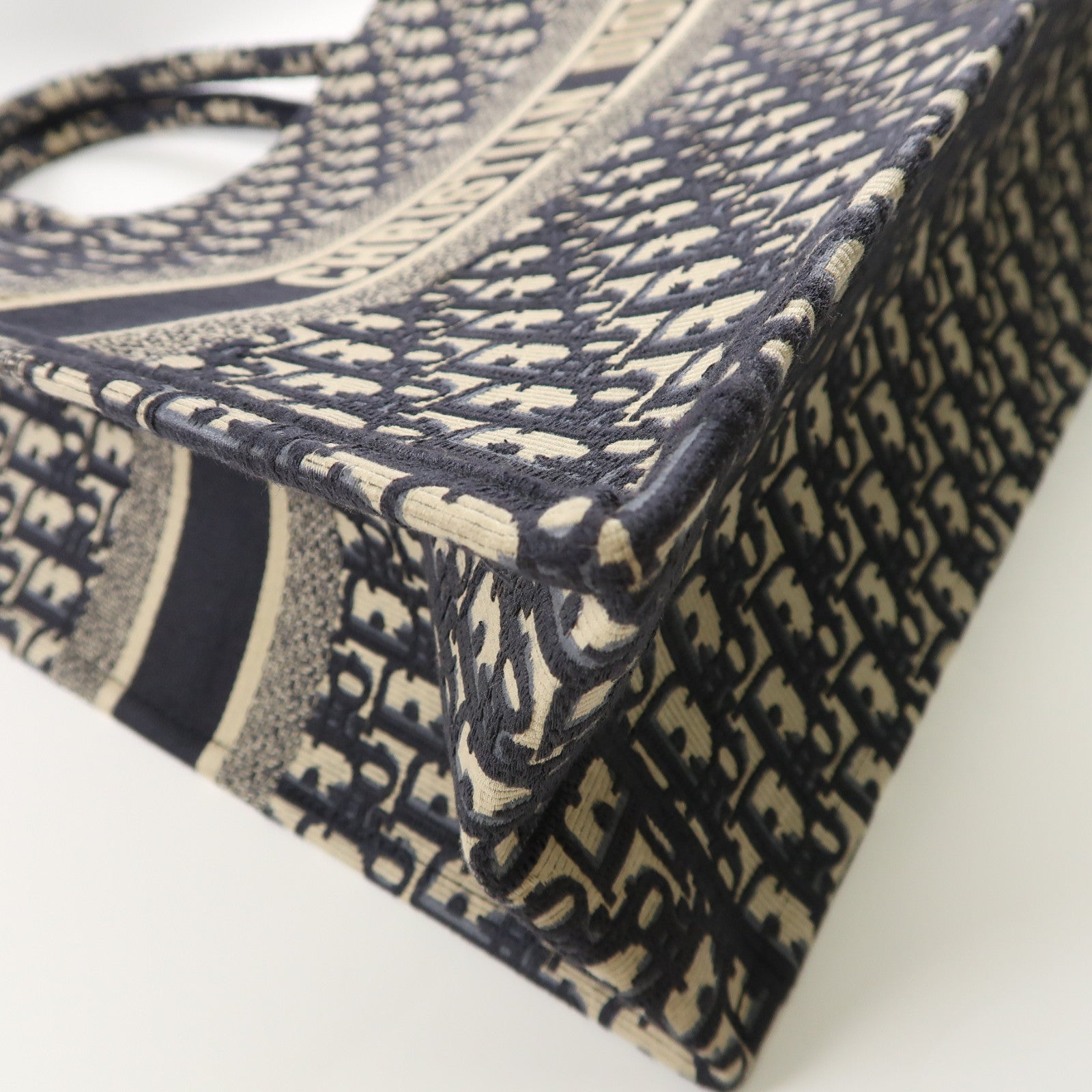 Dior 帆布Book Tote Bag手挽袋藍色