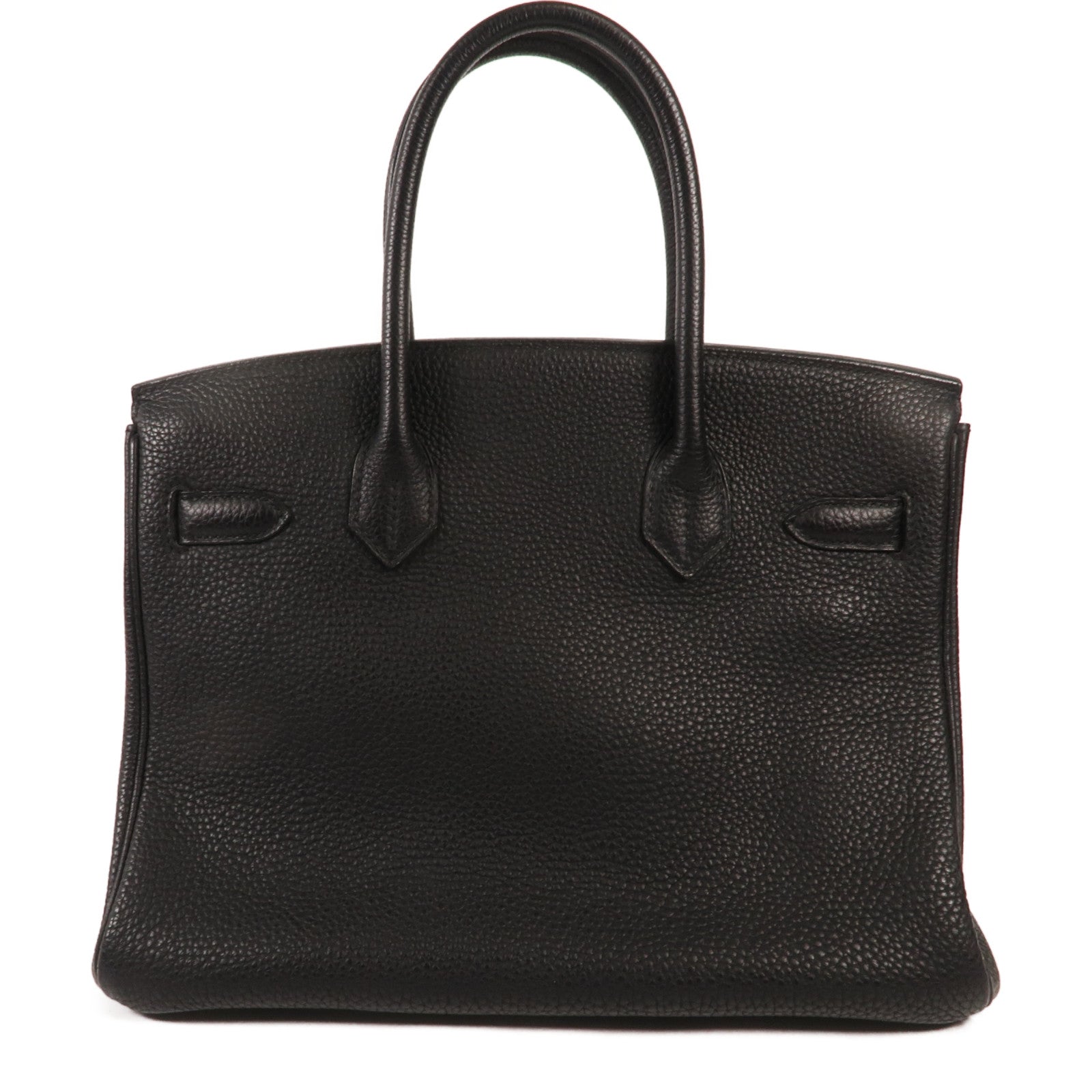 HERMES Togo皮革Birkin 30金扣手挽袋Noir