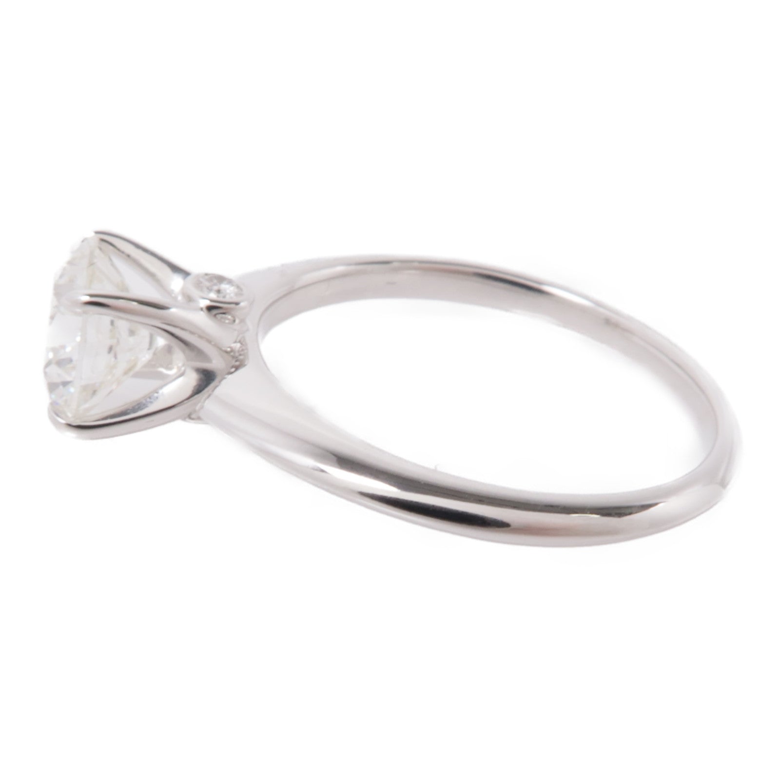 JEWELRY 【激減優惠】18K白金Diamond Ring鑽石戒指US#4.75