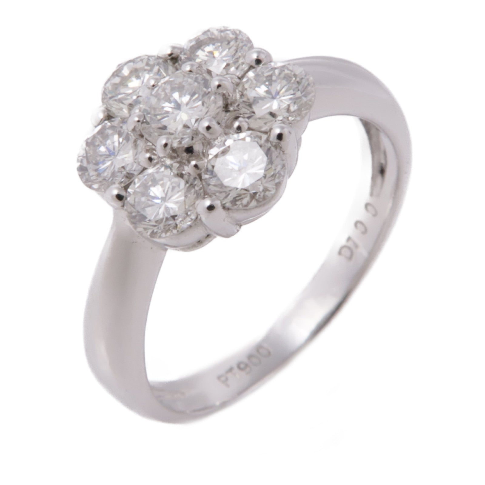 JEWELRY PT900鉑金Diamond Ring鑽石戒指US#6
