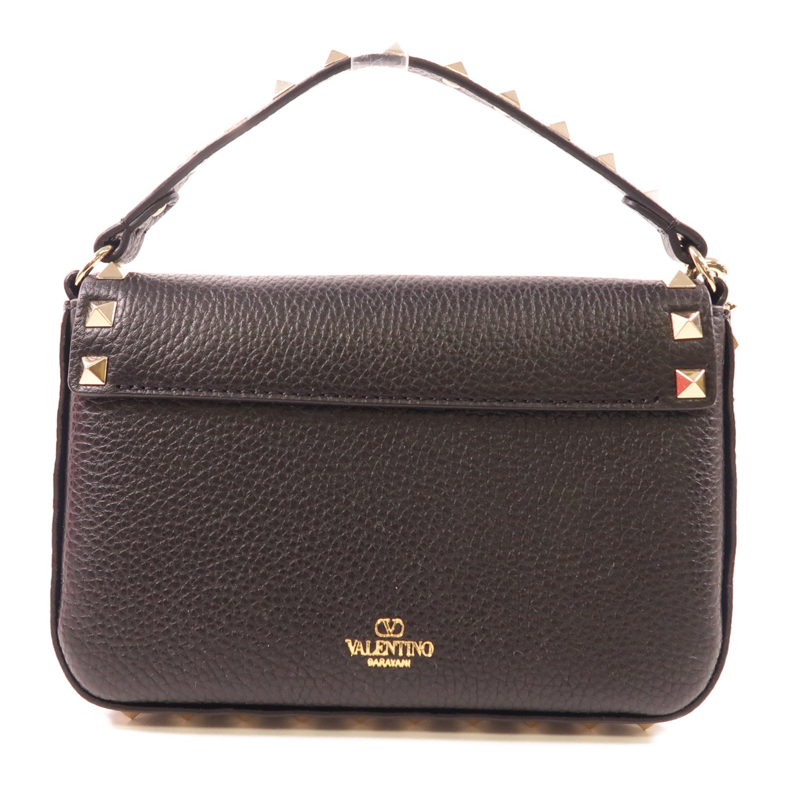 Valentino 【激減優惠】牛皮皮革Rockstud Mini Bag肩背袋