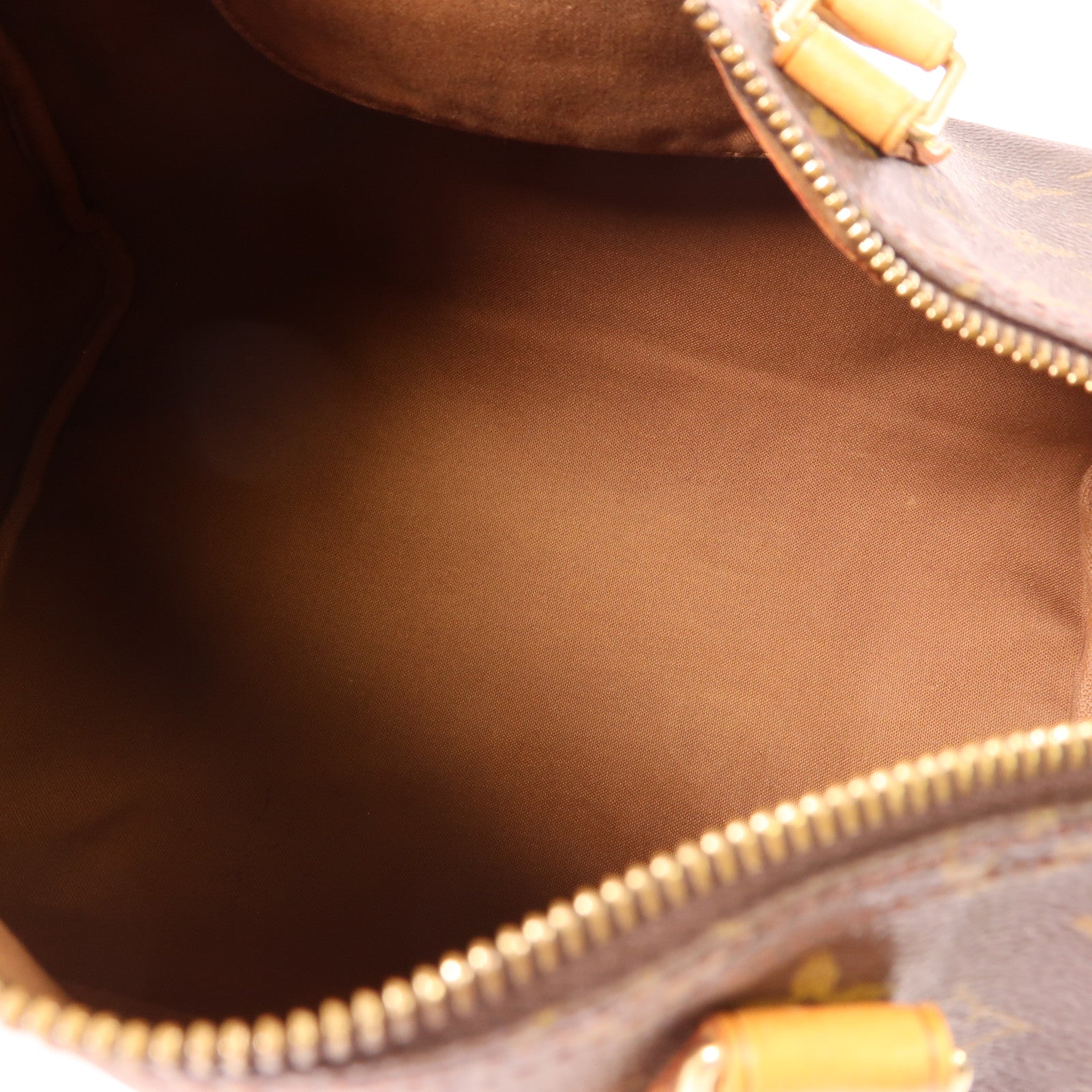 LOUIS VUITTON Monogram Speedy 35金扣手挽袋