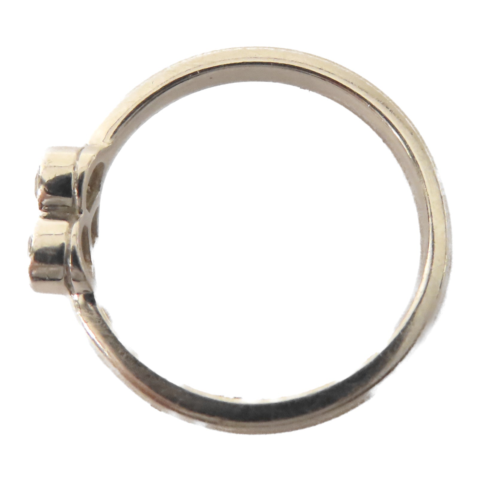 TIFFANY＆CO PT950鉑金Diamond Heart Ring鑽石戒指US#6