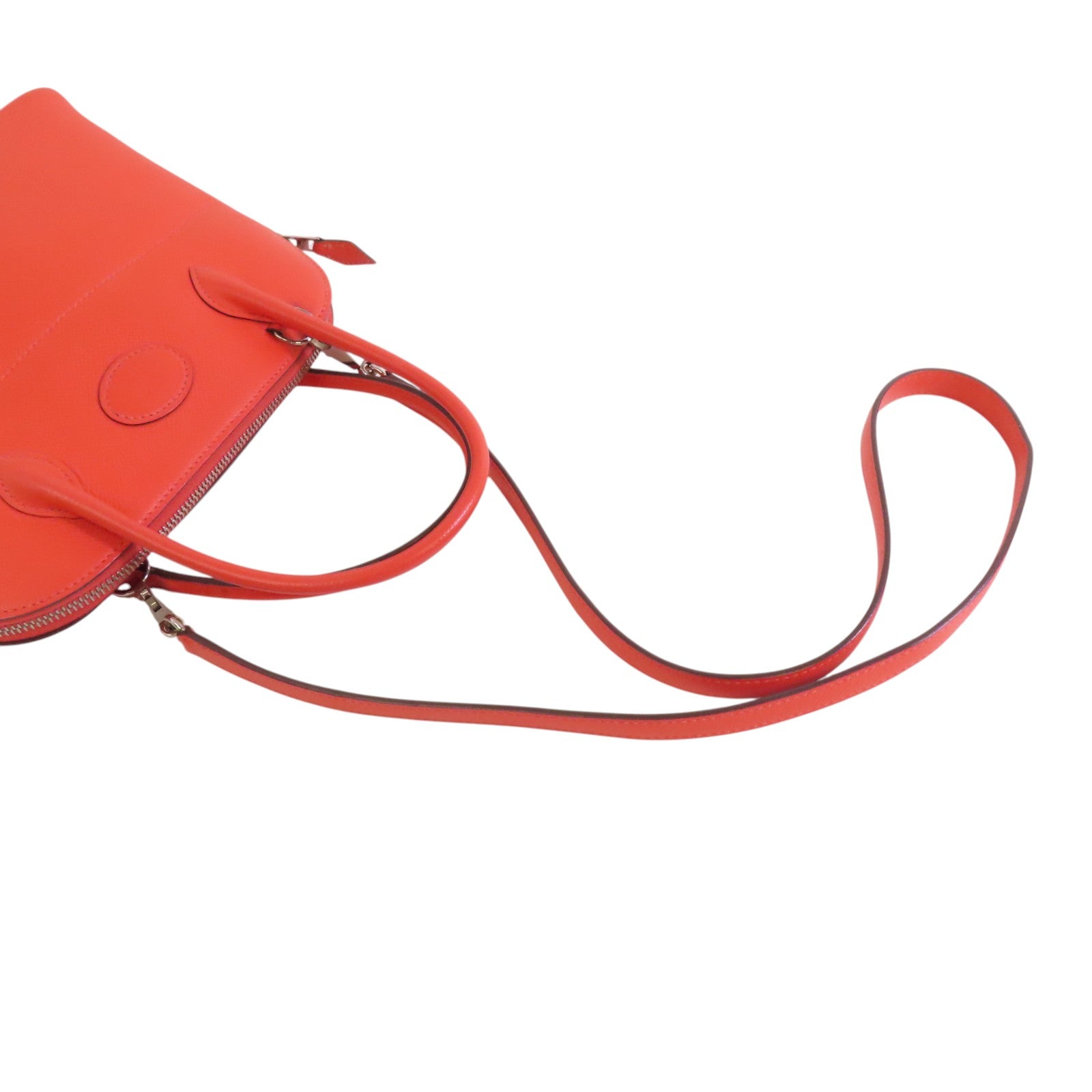 HERMES Epsom皮革Bolide 27銀扣肩背袋