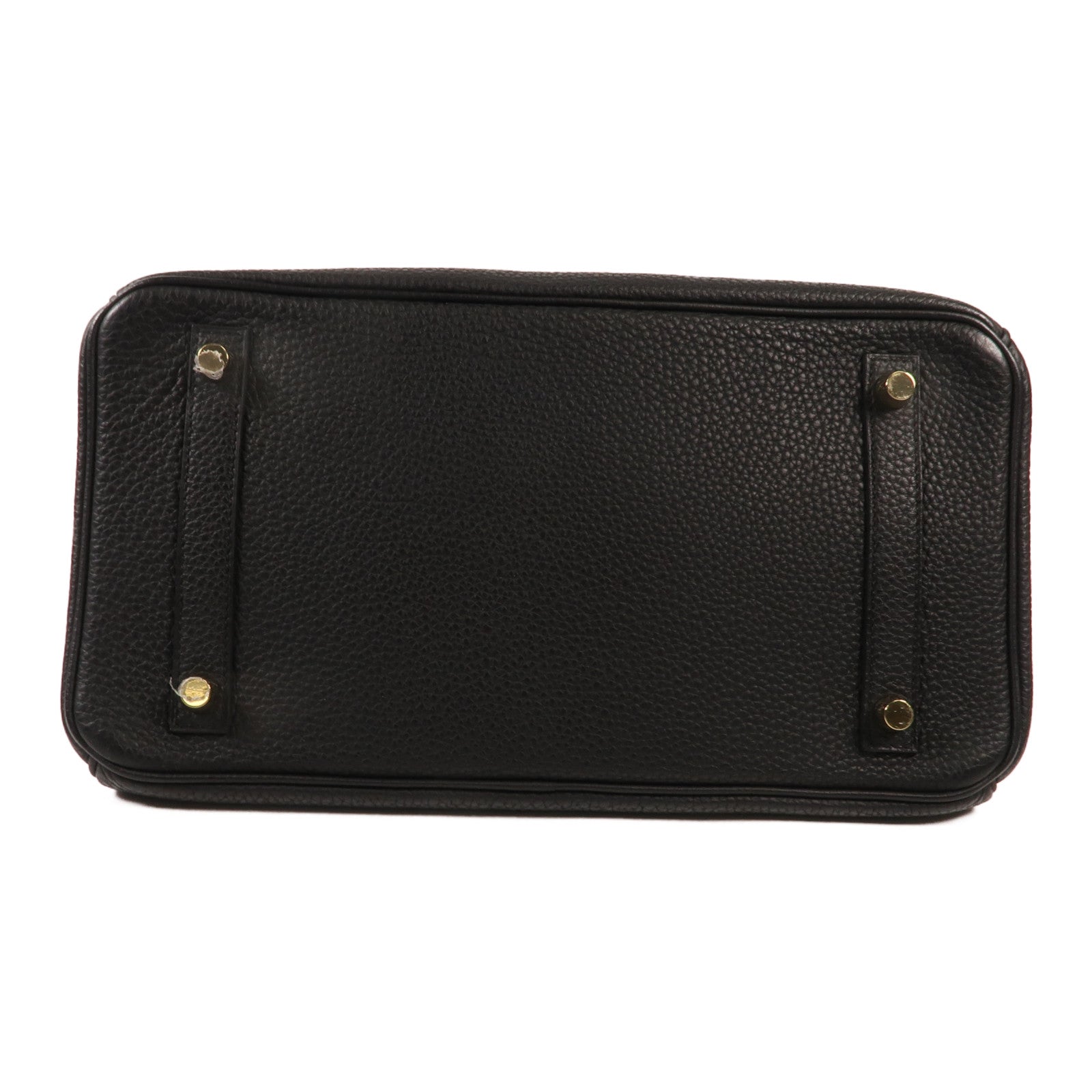 HERMES Togo皮革Birkin 30金扣手挽袋Noir
