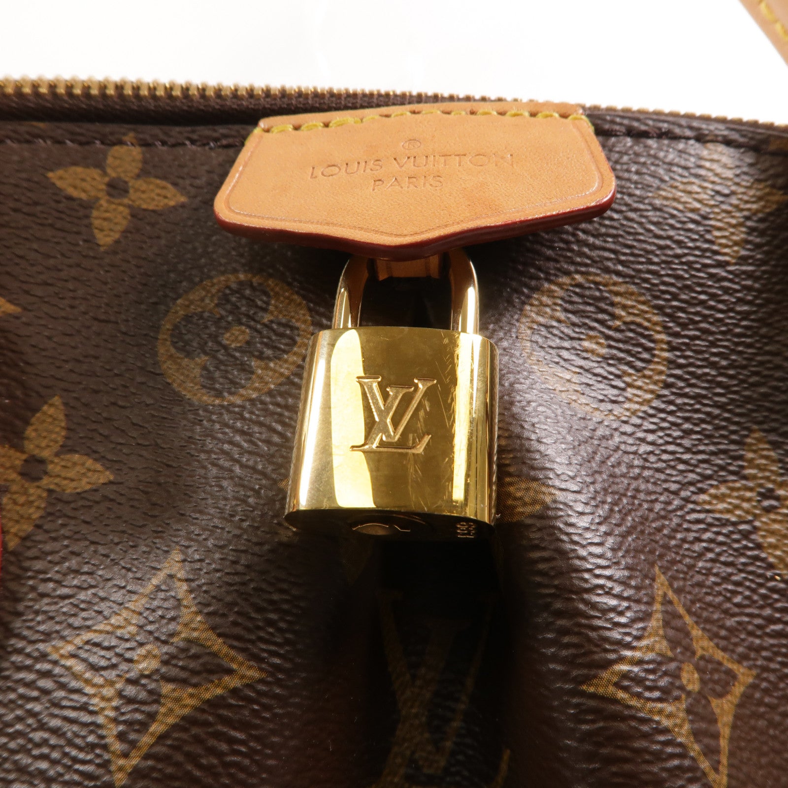 LOUIS VUITTON Monogram Boetie金扣手挽肩背兩用袋