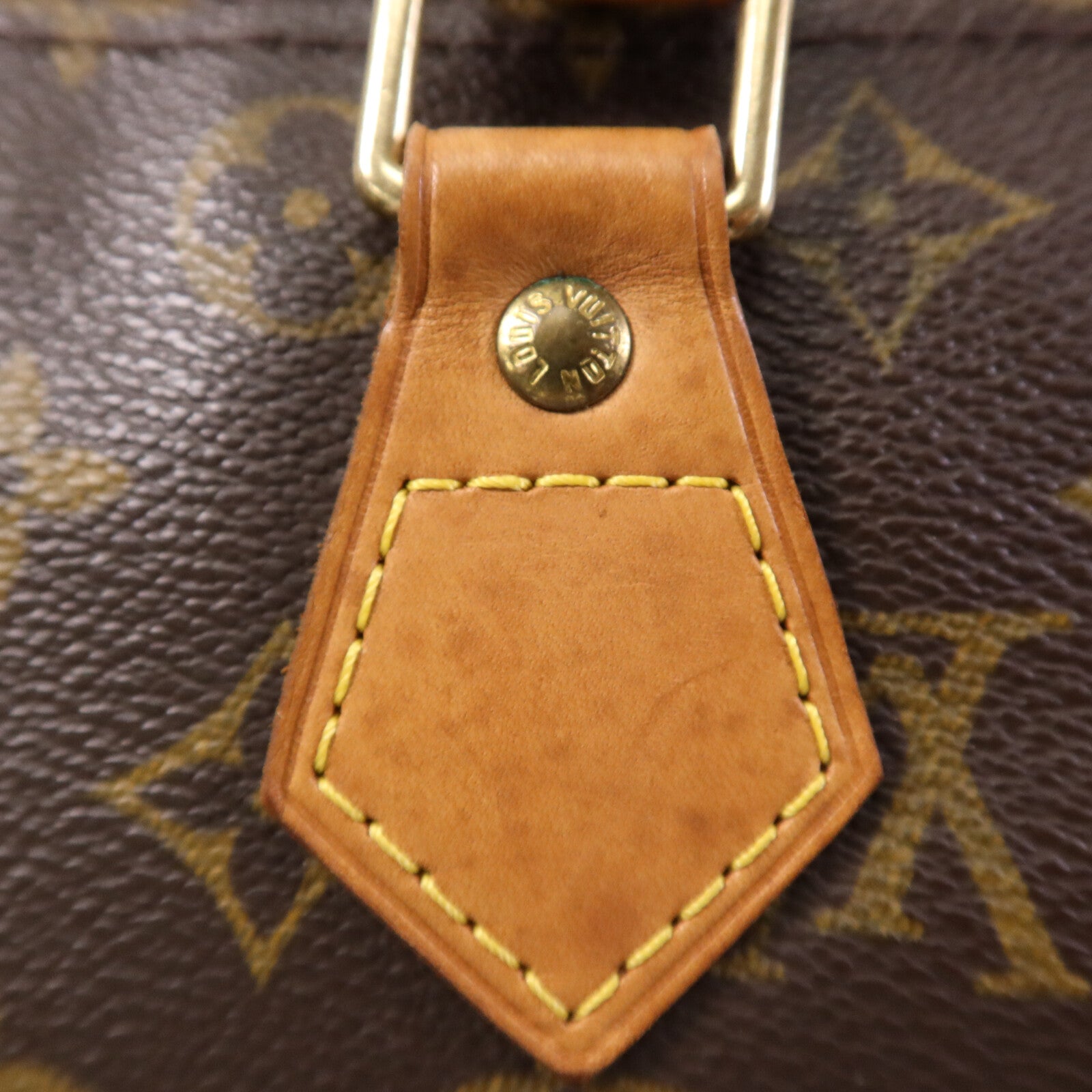 LOUIS VUITTON Monogram Speedy 30金扣手挽袋