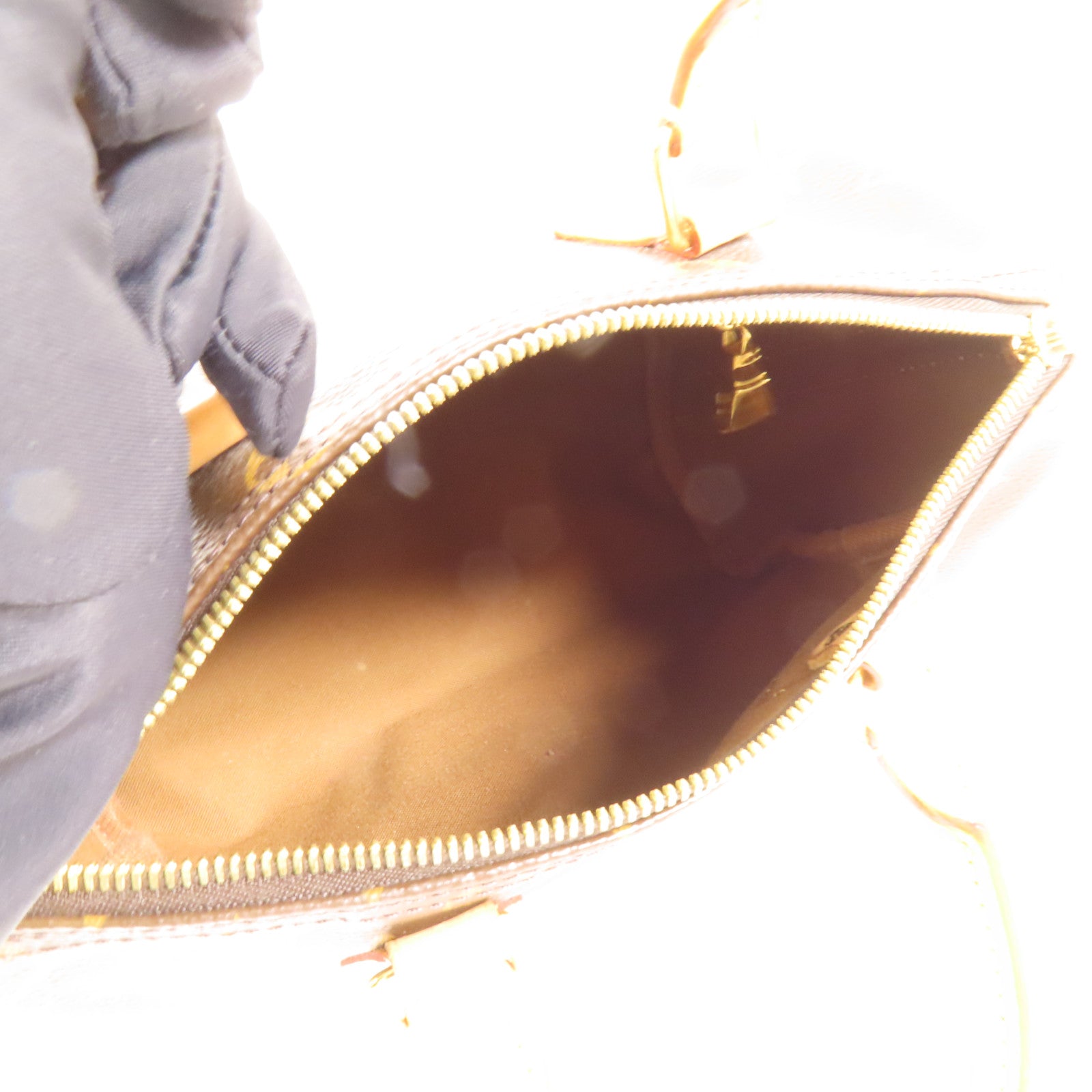 LOUIS VUITTON Monogram Speedy Bandouliere 25金扣手挽肩背兩用袋