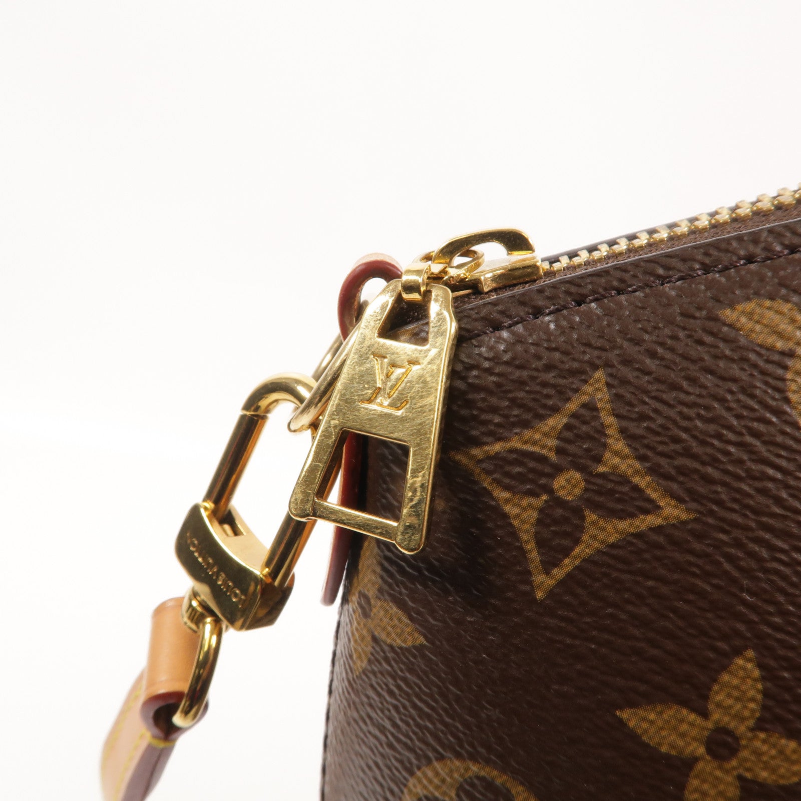 LOUIS VUITTON Monogram Boetie金扣手挽肩背兩用袋