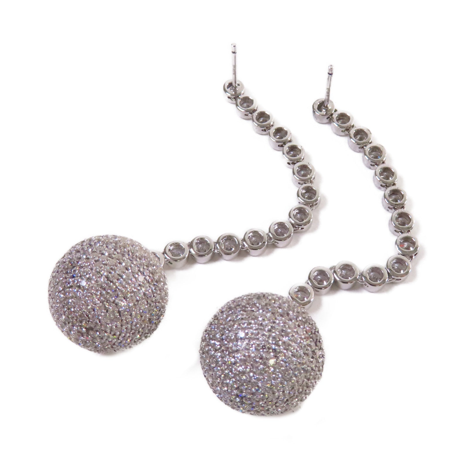 SELECTION 金屬/鋯石APM Monaco Earrings耳環