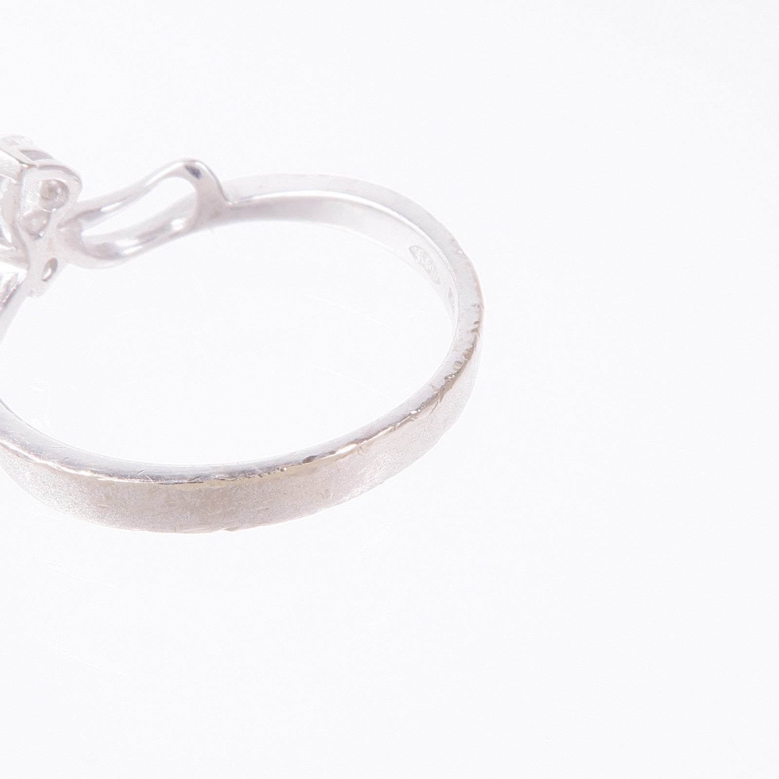 JEWELRY 【激減優惠】18K白金Diamond Ring鑽石戒指US#6.25