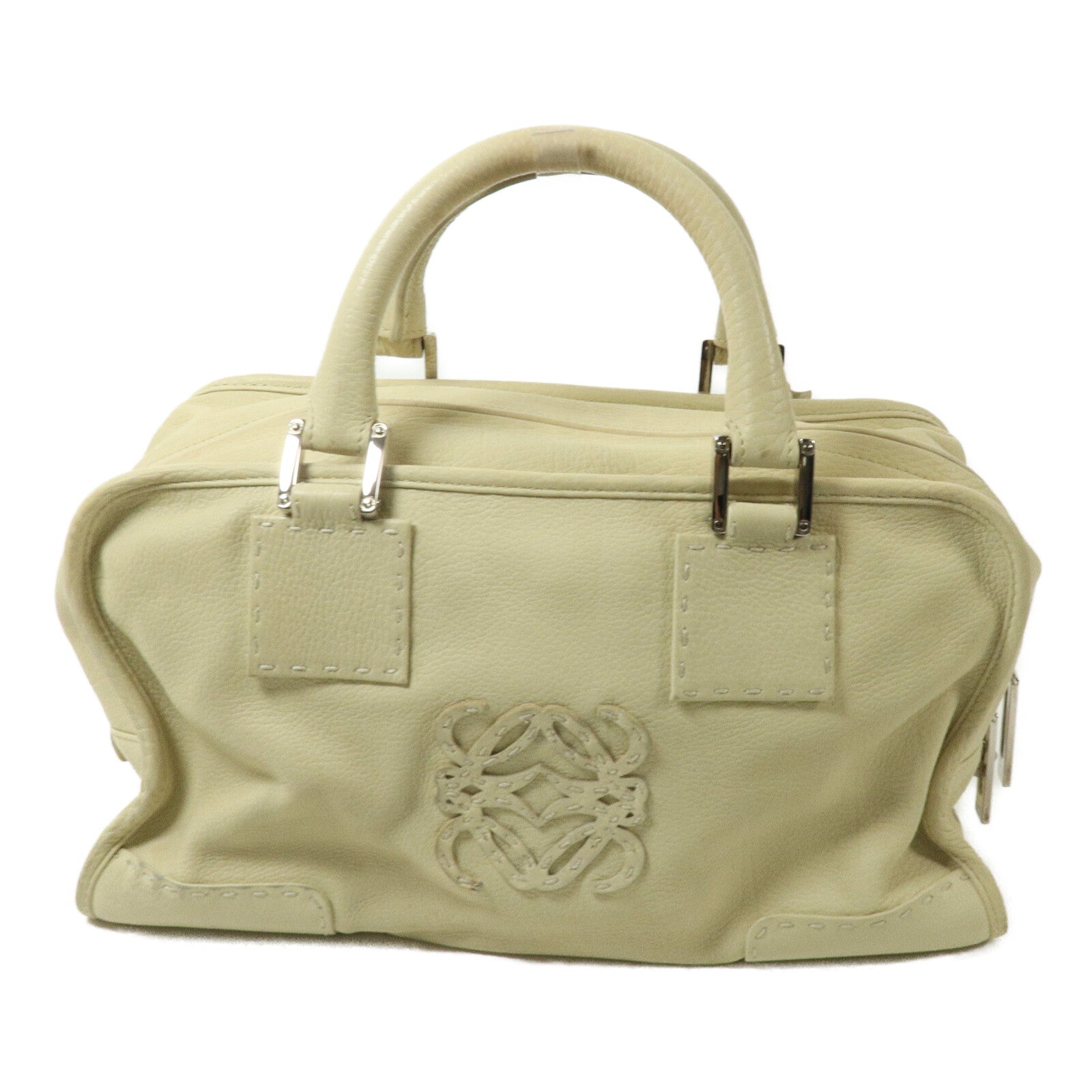 LOEWE 牛皮皮革Amazona 28手挽袋