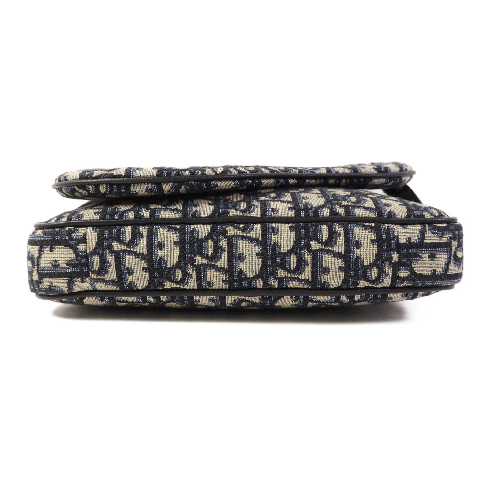 Dior 帆布Shoulder Bag銀扣肩背袋