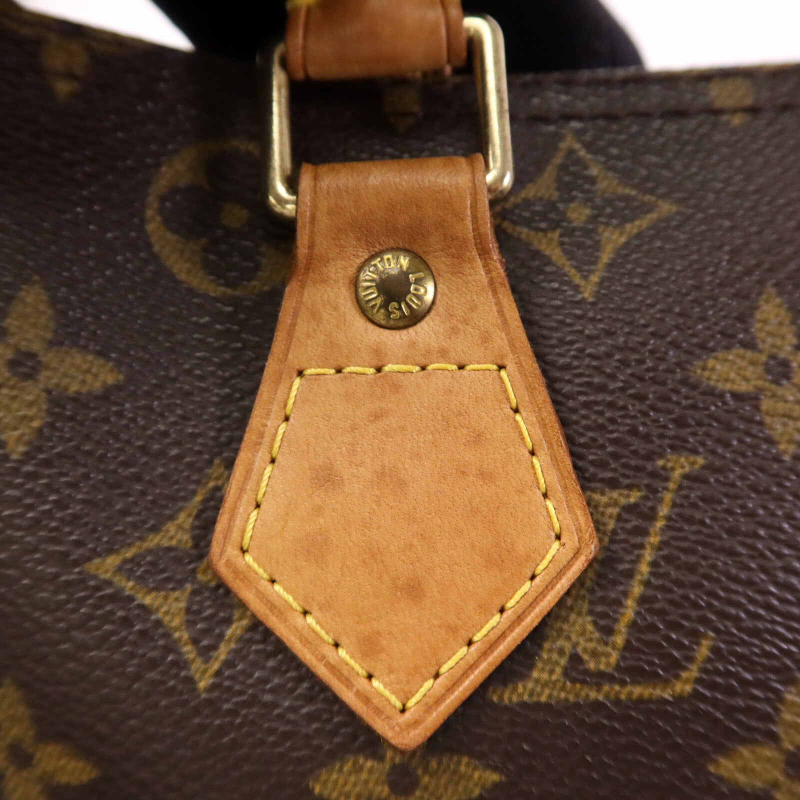 LOUIS VUITTON Monogram Speedy 30金扣手挽袋