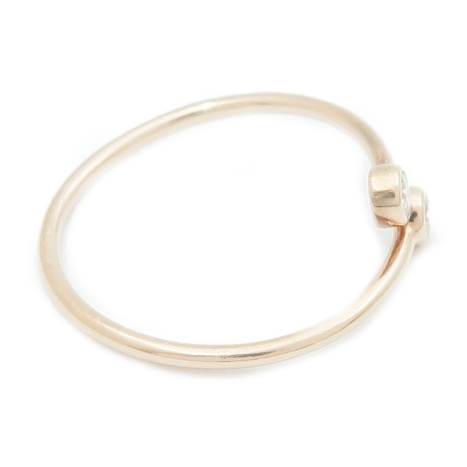 TIFFANY＆CO 18K玫瑰金Elsa Peretti Stacking Ring戒指