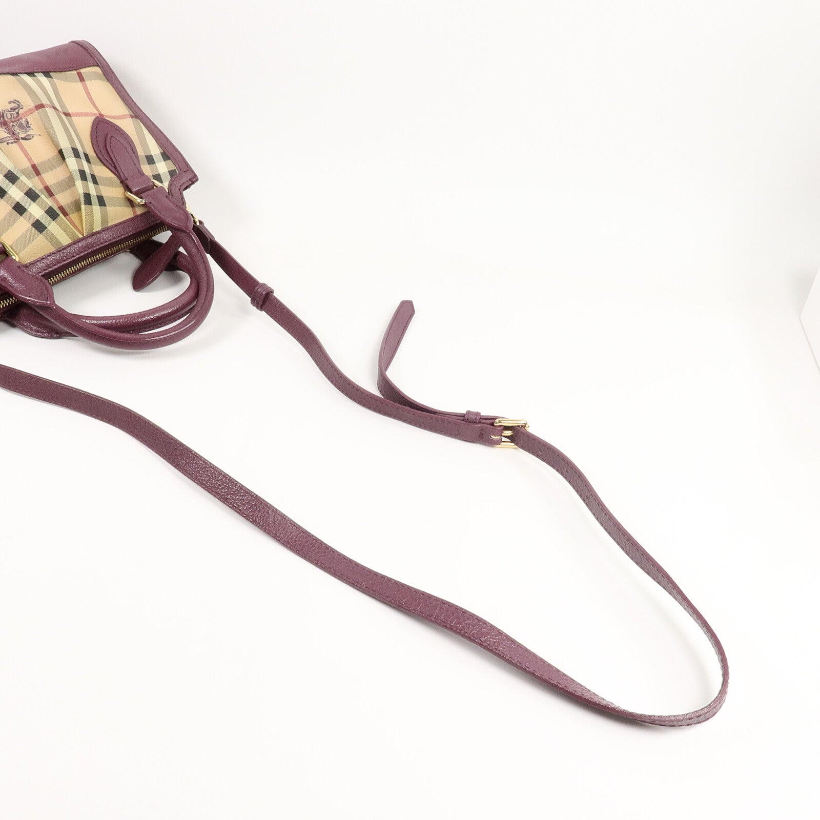 BURBERRY 牛皮皮革2 Way Shoulder Bag手挽肩背兩用袋