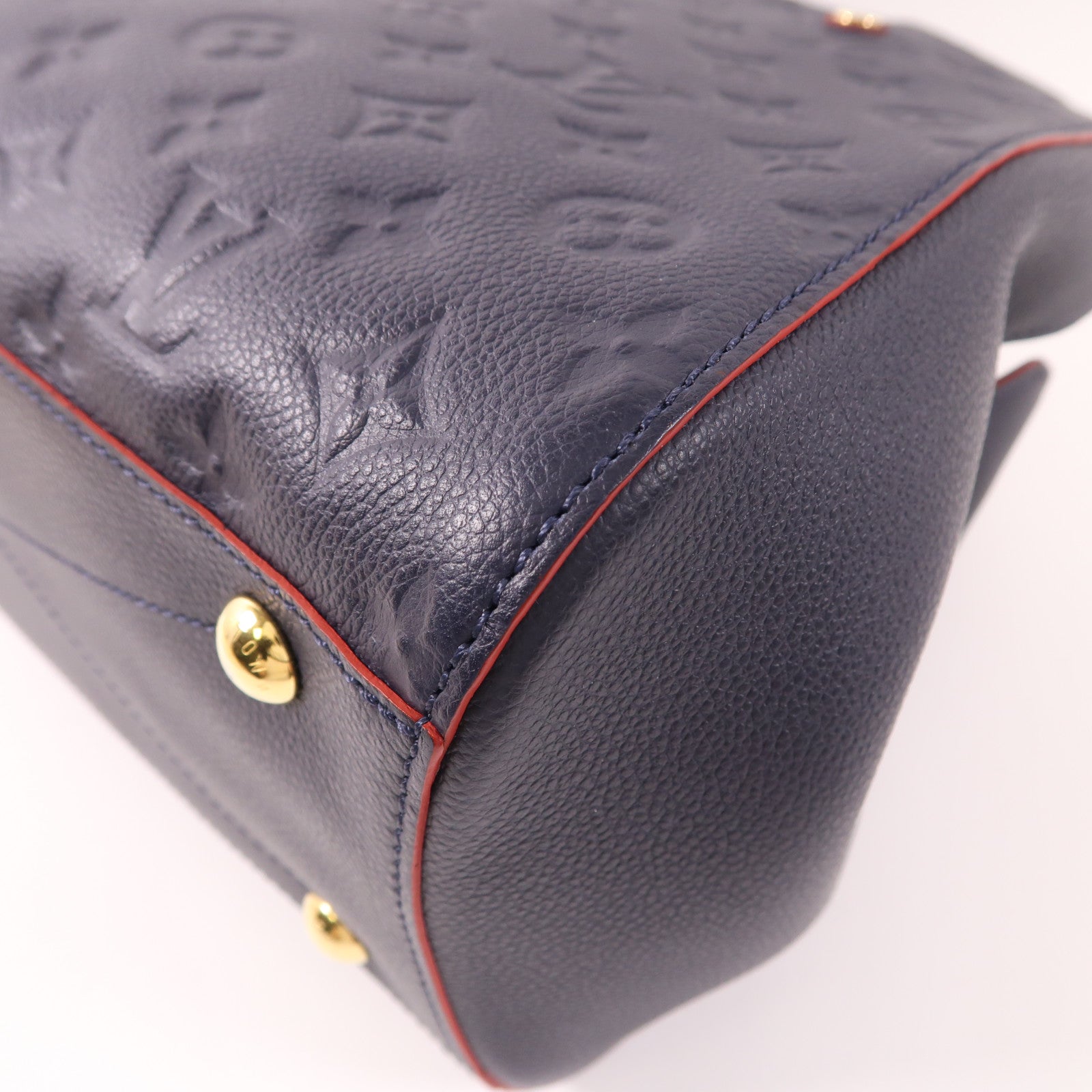 LOUIS VUITTON 【激減優惠】Monogram Empreinte Montaigne MM金扣手挽肩背兩用袋