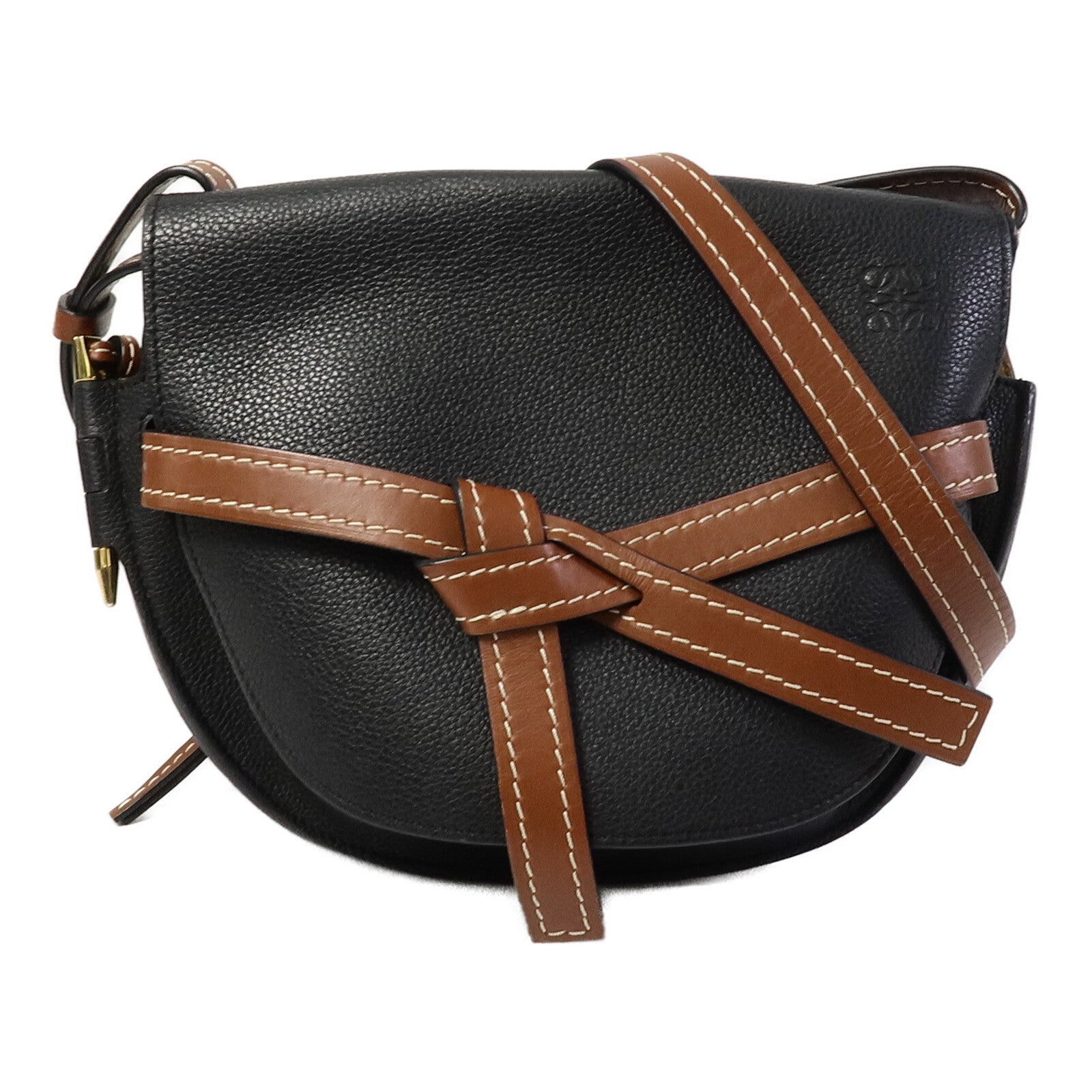 LOEWE 牛皮皮革Gate Medium肩背袋