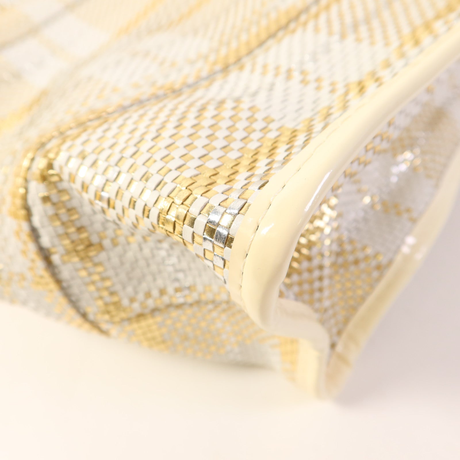 LOUIS VUITTON 皮革Street Shopper PM金扣手挽袋