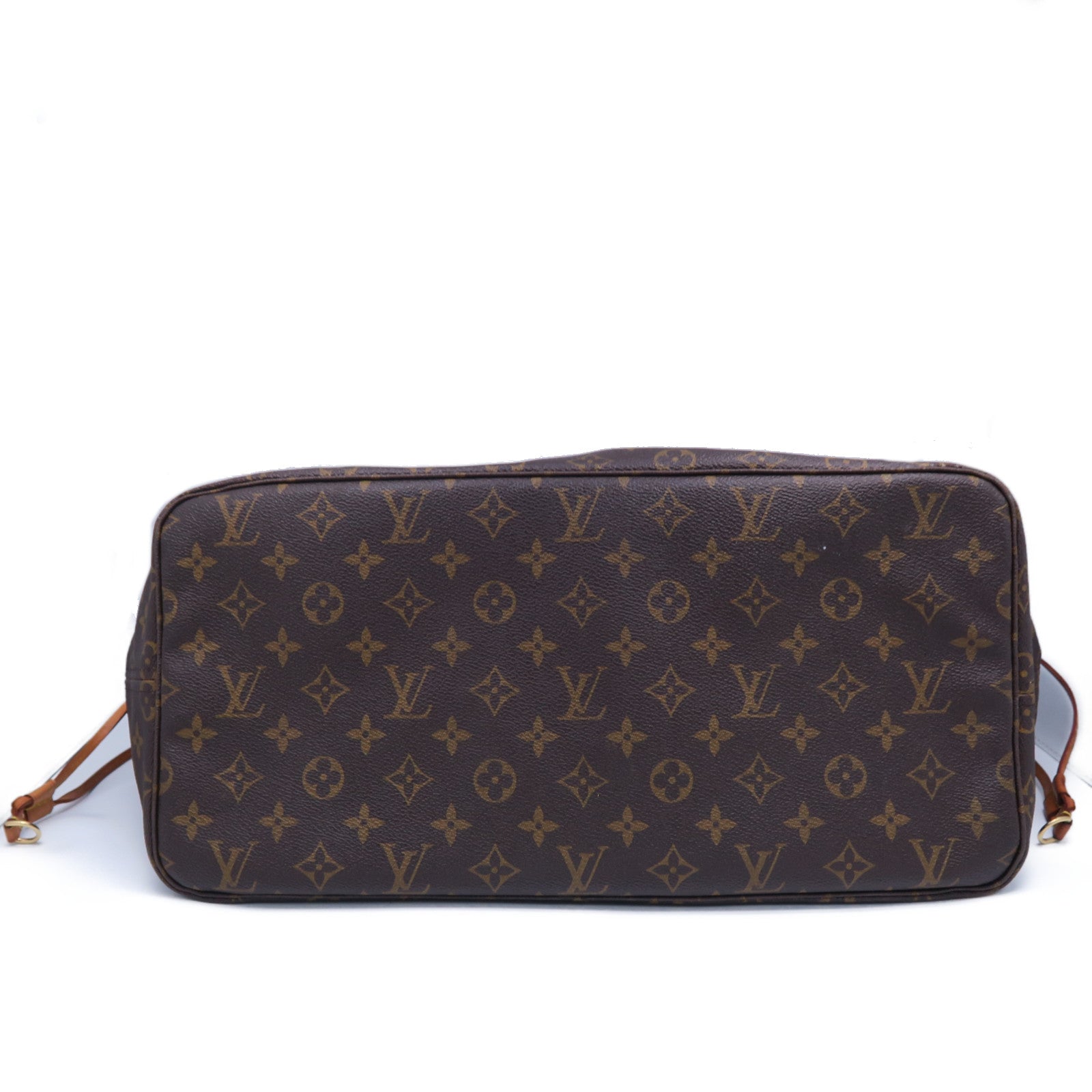 LOUIS VUITTON 【激減優惠】Monogram Neverfull GM金扣手挽袋啡色