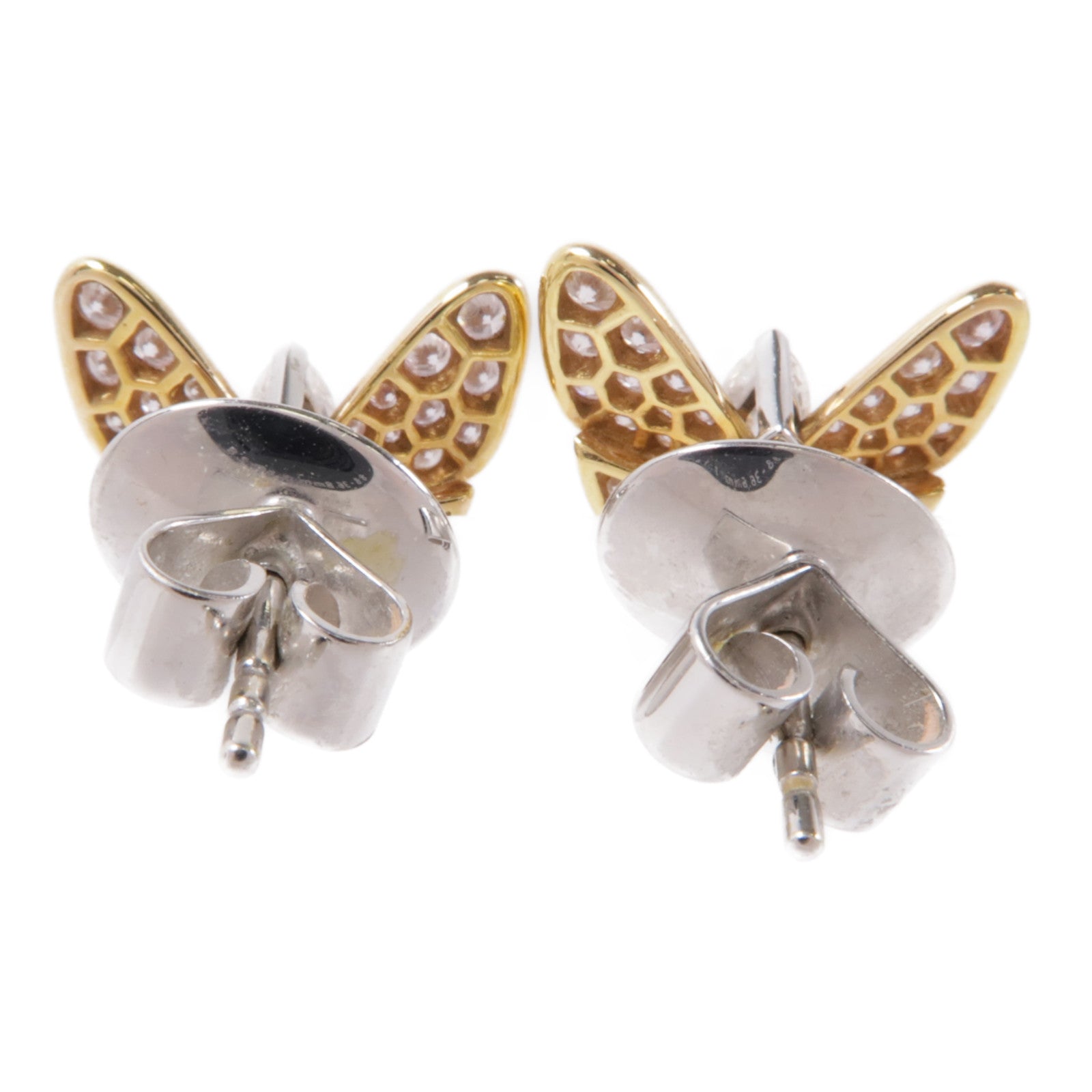 JEWELRY 18K白金/玫瑰金Diamond Earrings鑽石耳環