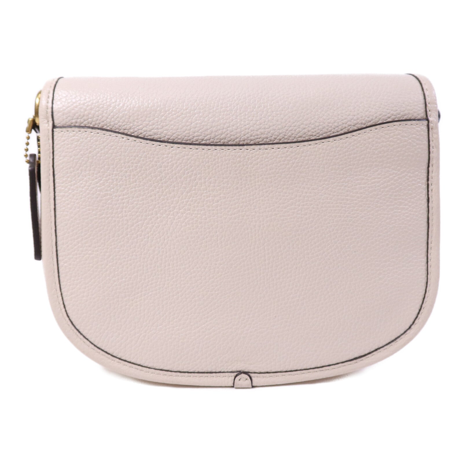 COACH 牛皮皮革Shoulder Bag金扣肩背袋